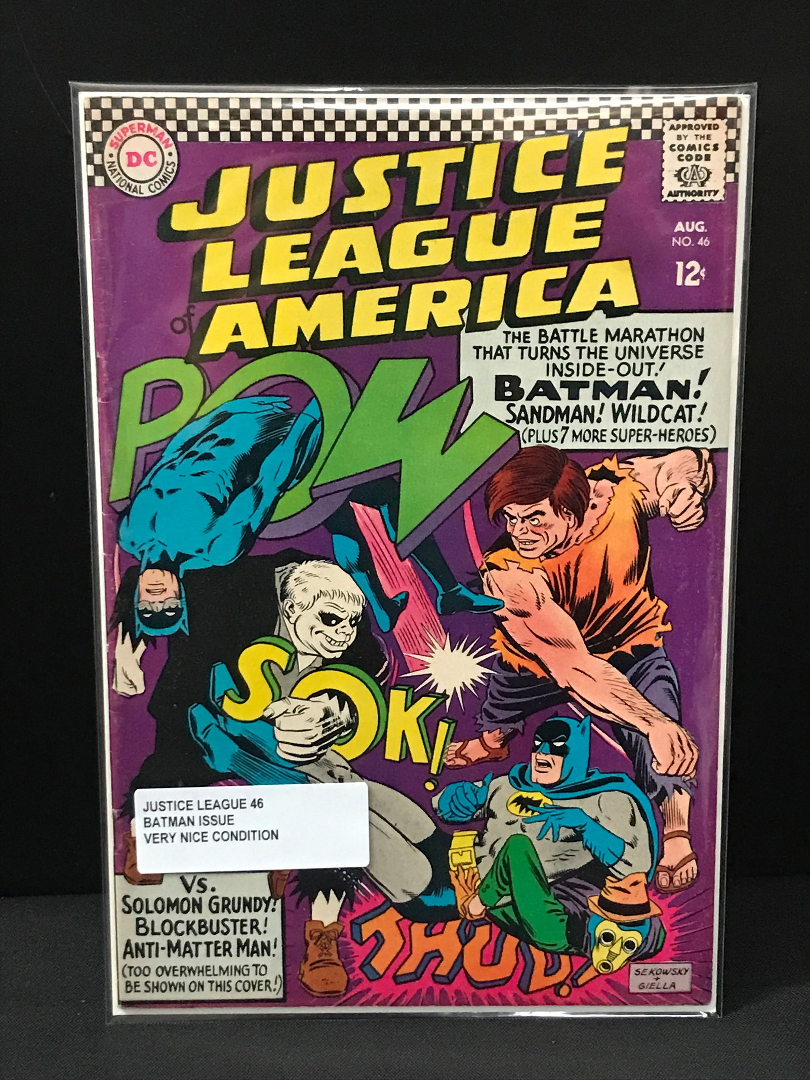 JUSTICE LEAGUE OF AMERICA #46 - DC COMICS (1 of 1)