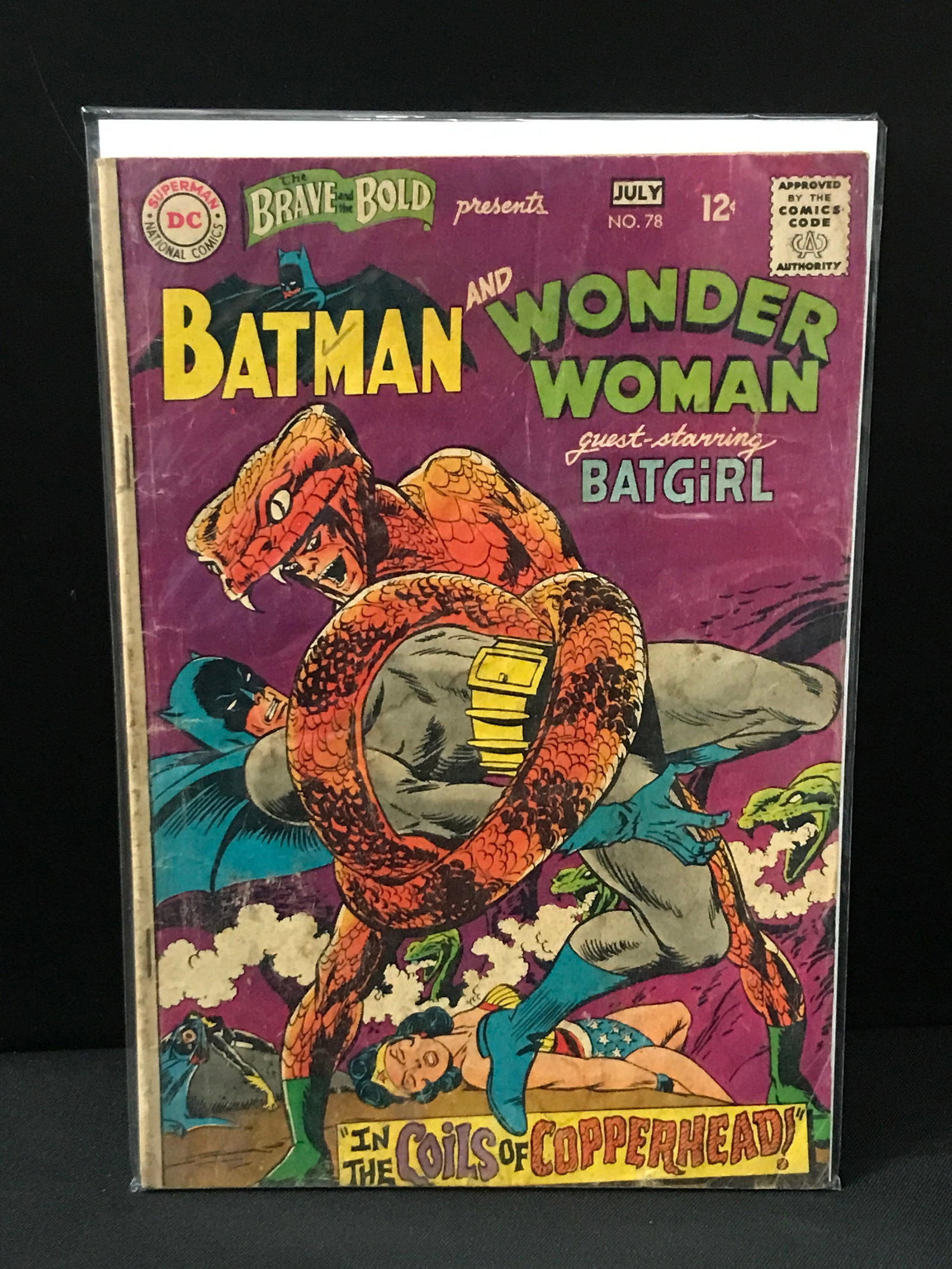 THE BRAVE AND THE BOLD #78 - DC COMICS (1 of 1)