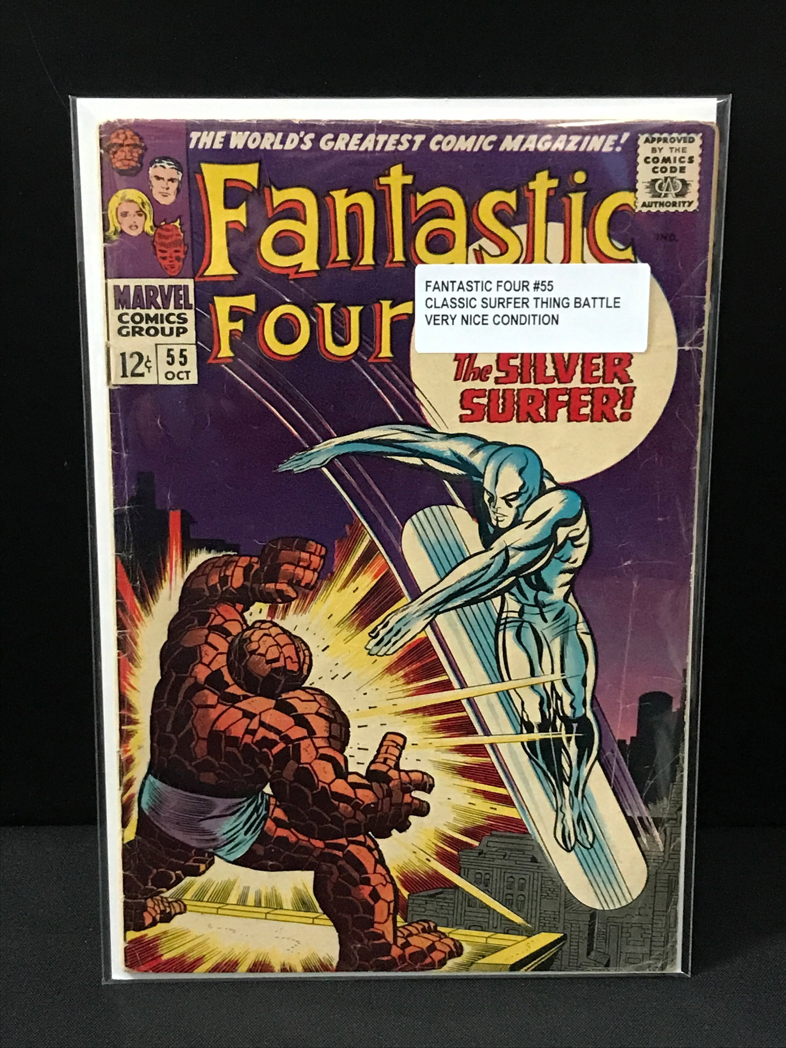 THE FANTASTIC FOUR #55 - MARVEL COMICS: Prices are in Canadian dollars