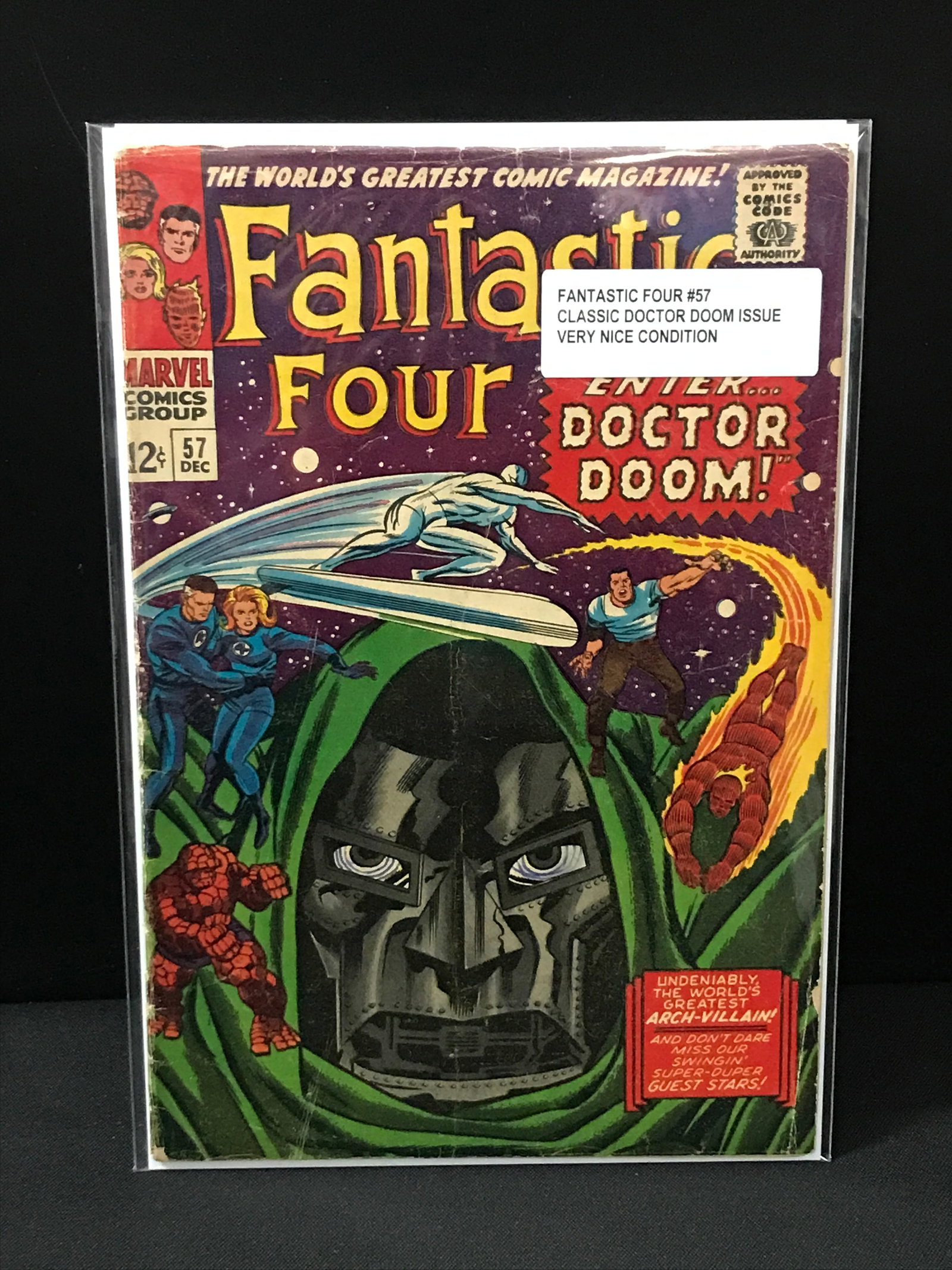 THE FANTASTIC FOUR #57 - MARVEL COMICS (1 of 1)