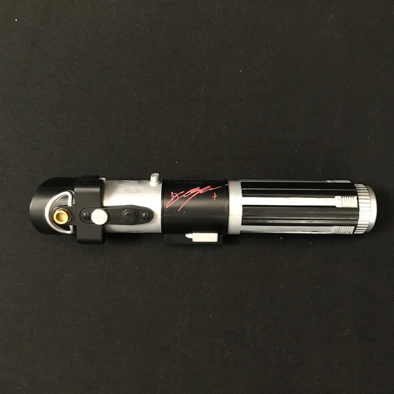 HAYDEN CHRISTENSEN SIGNED STAR WARS LIGHTSABER - WWOC COA (1 of 1)