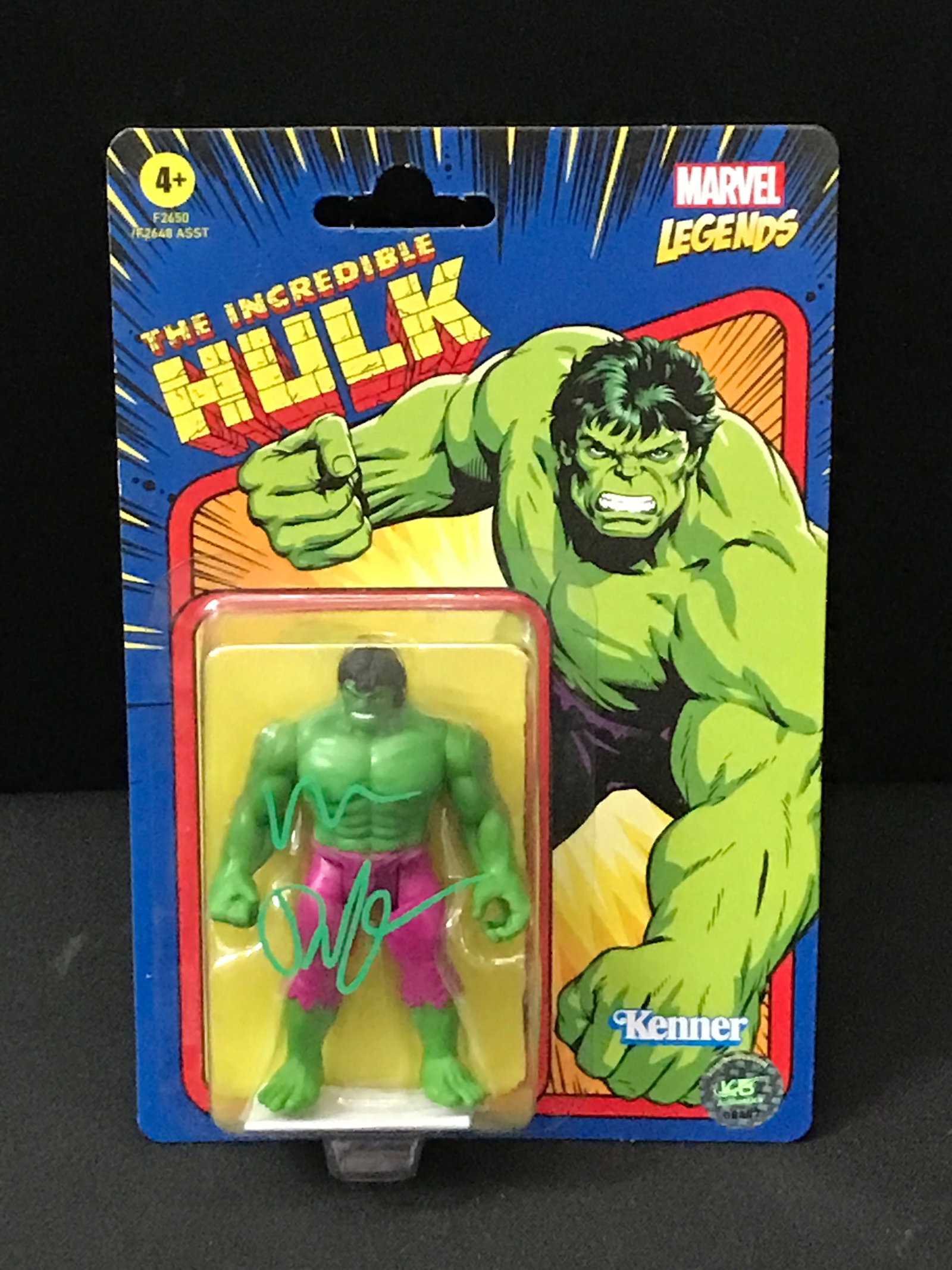 MARK RUFFALO SIGNED HULK ACTION FIGURE - KB COA (1 of 1)