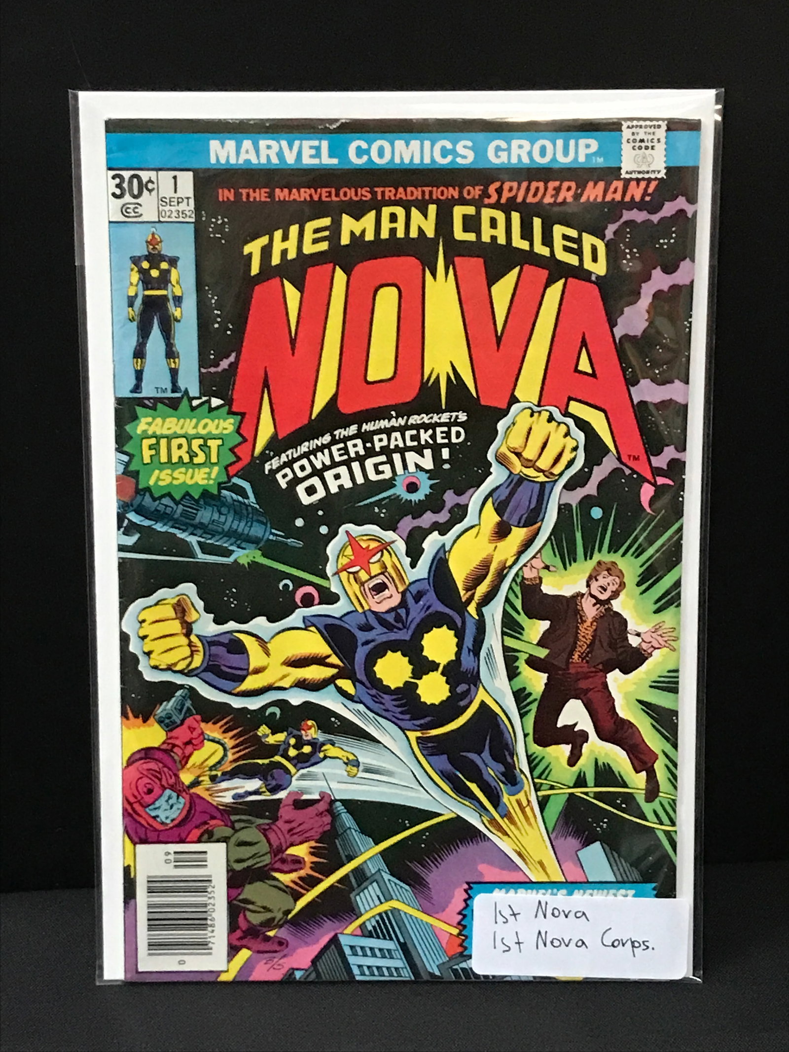 THE MAN CALLED NOVA #1 1ST NOVA - MARVEL COMICS: Prices are in Canadian dollars