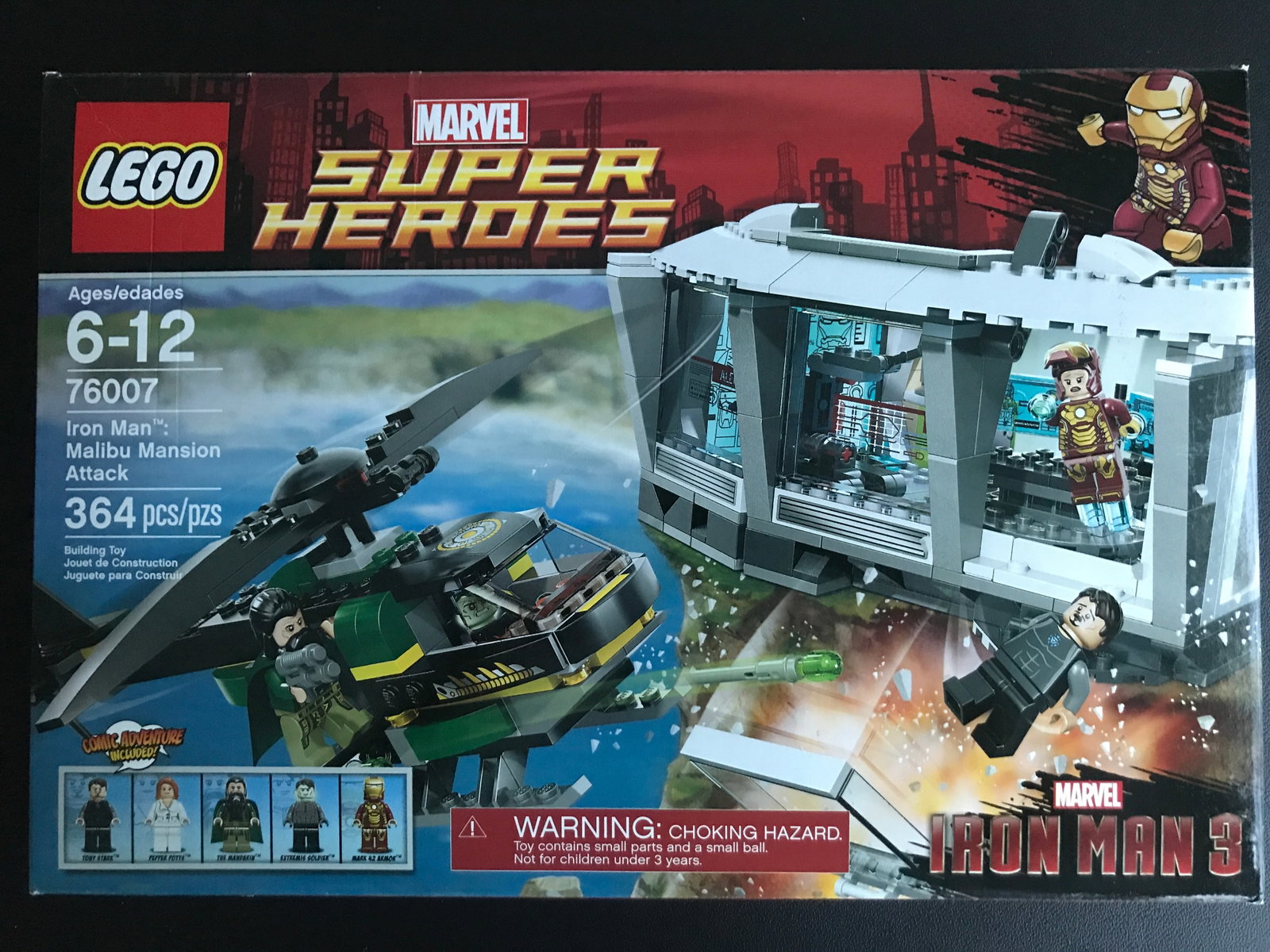 LEGO MARVEL SUPER HEROES #76007 IRON MAN MALIBU MANSION ATTACK SEALED IN ORIGINAL PACKAGING: Prices are in Canadian dollars