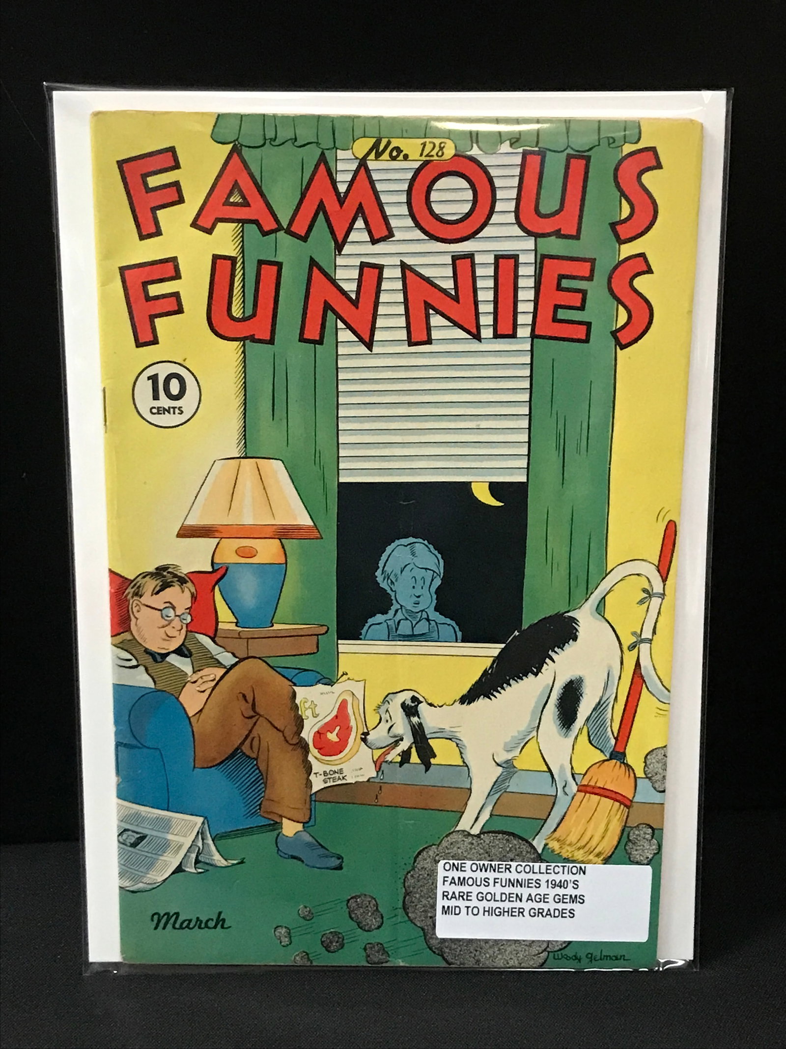 FAMOUS FUNNIES #128 ONE OWNER COLLECTION (1940'S) (1 of 1)