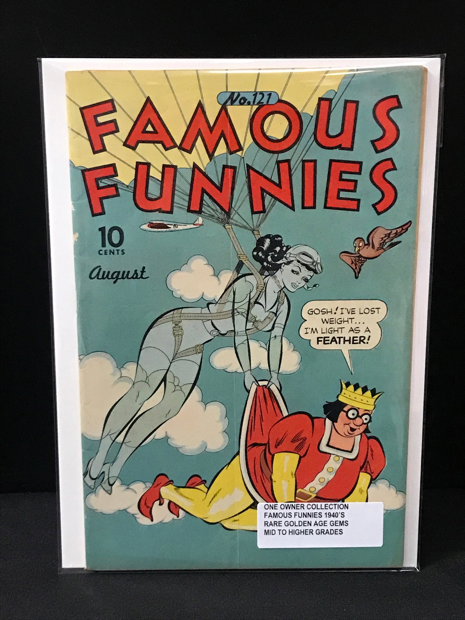 FAMOUS FUNNIES #121 ONE OWNER COLLECTION (1940'S) (1 of 1)