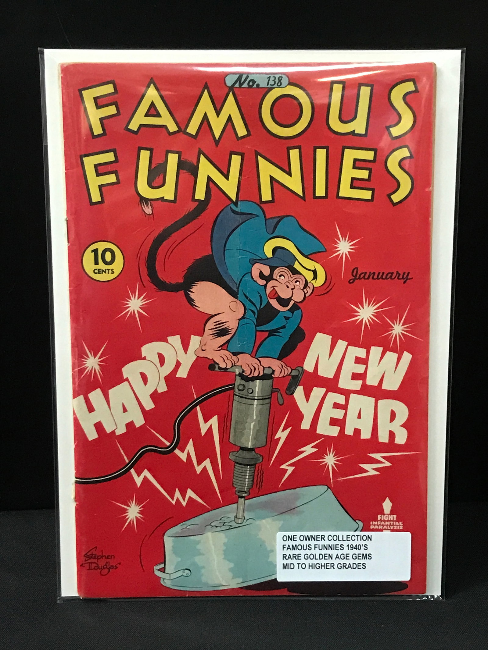 FAMOUS FUNNIES #138 ONE OWNER COLLECTION (1940'S) (1 of 1)