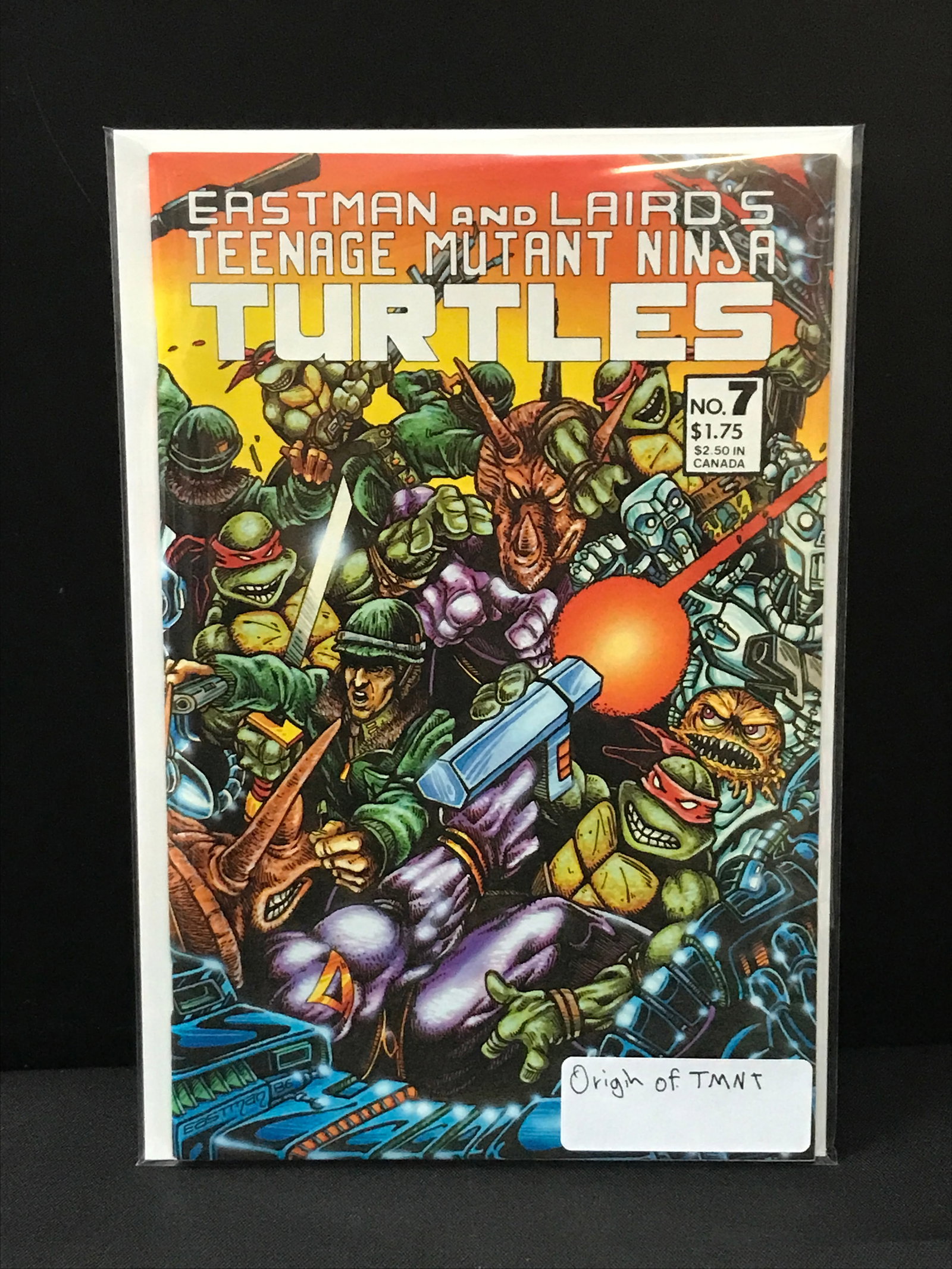 TEENAGE MUTANT NINJA TURTLES #7 ORIGIN OF T.M.N.T - EASTMAN AND LAIRD: Prices are in Canadian dollars