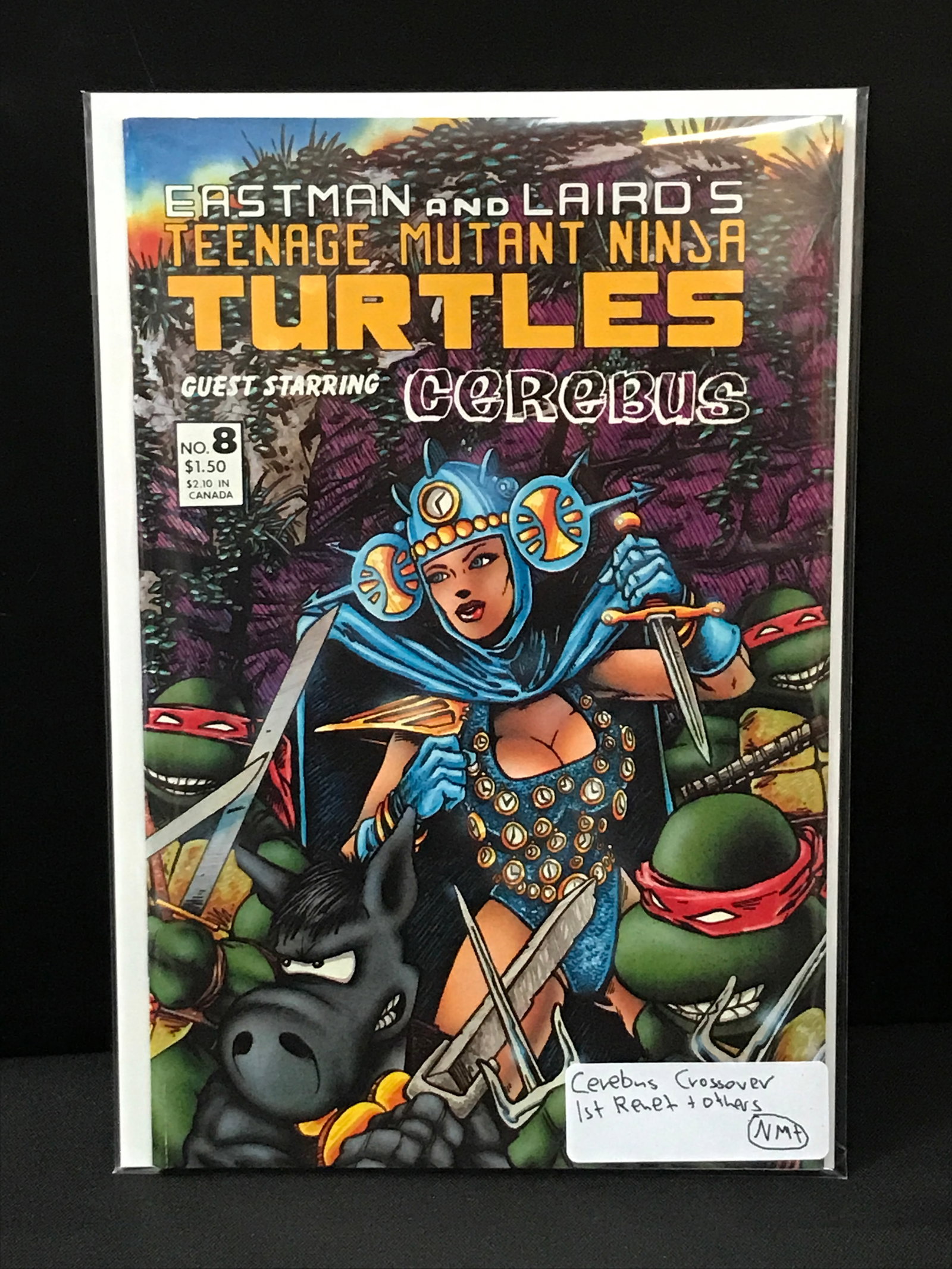 TEENAGE MUTANT NINJA TURTLES #8 1ST RENET - EASTMAN AND LAIRD: Prices are in Canadian dollars