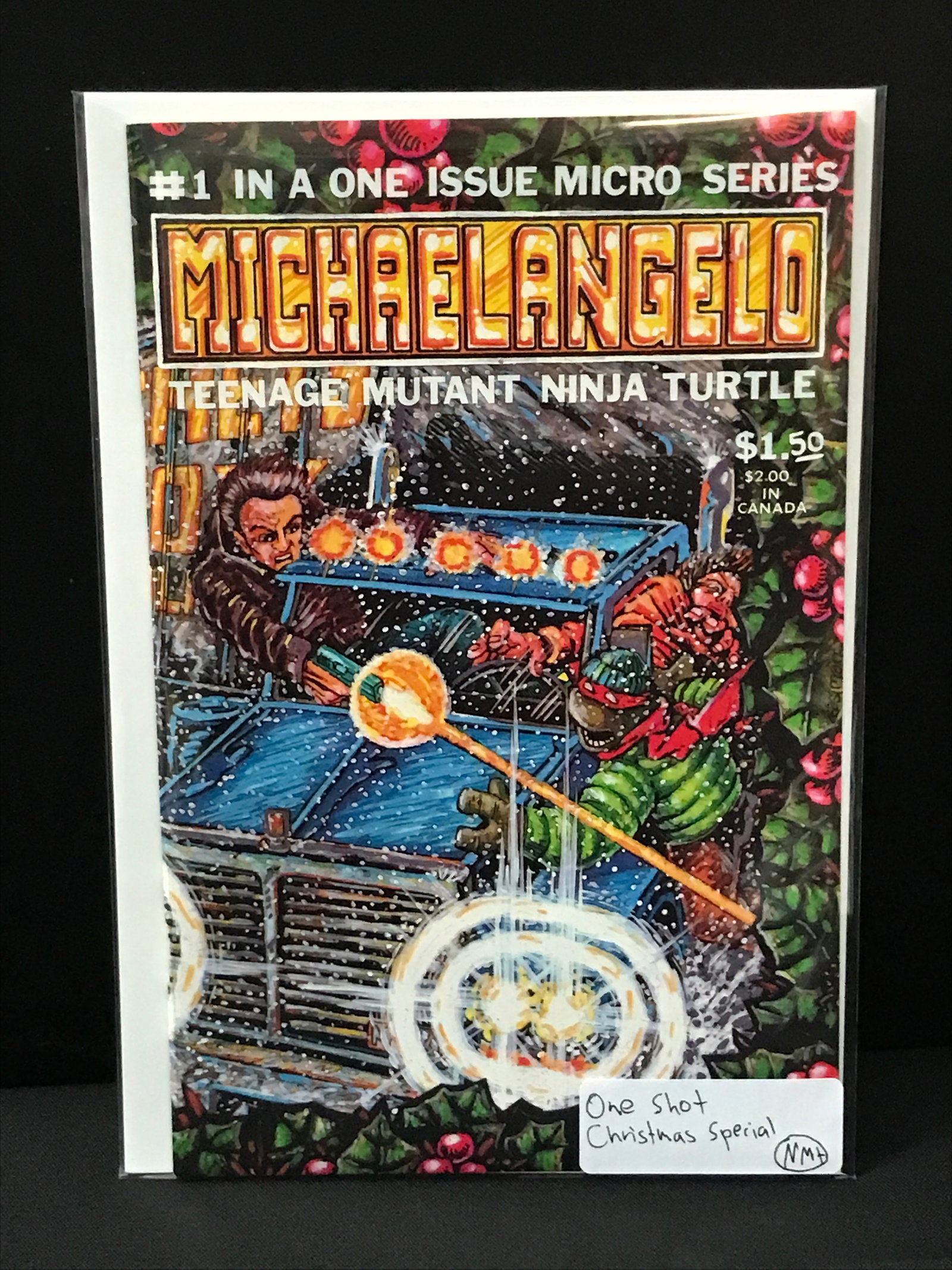 TEENAGE MUTANT NINJA TURTLES MICHAELANGELO CHRISTMAS SPECIAL - EASTMAN AND LAIRD: Prices are in Canadian dollars