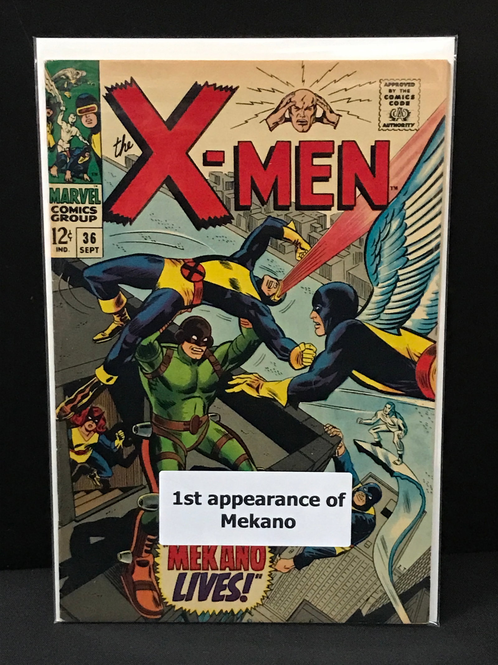 THE X-MEN #36 1ST APP MEKANO - MARVEL COMICS: Prices are in Canadian dollars