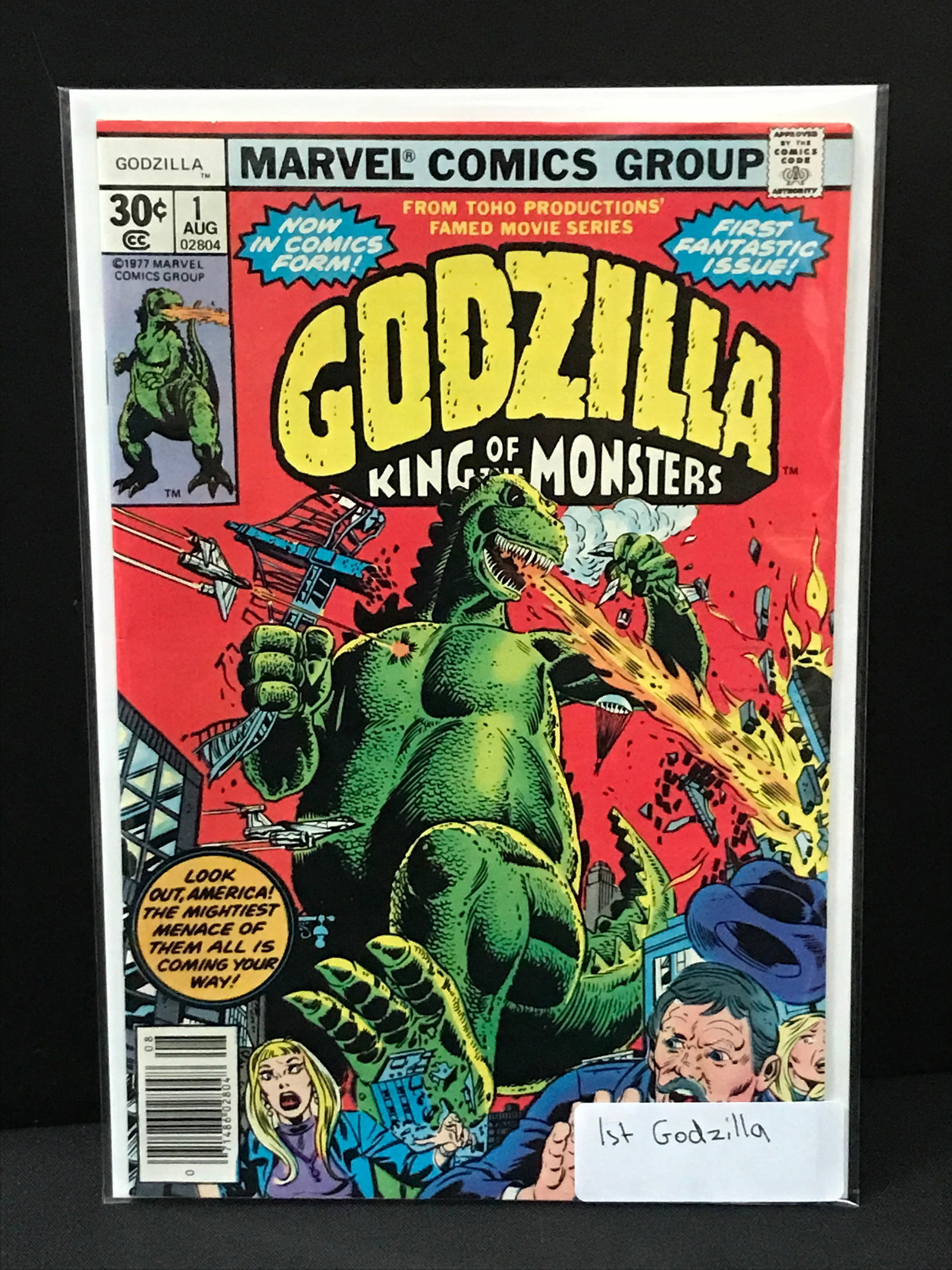 GODZILLA #1 1ST GODZILLA - MARVEL COMICS: Prices are in Canadian dollars