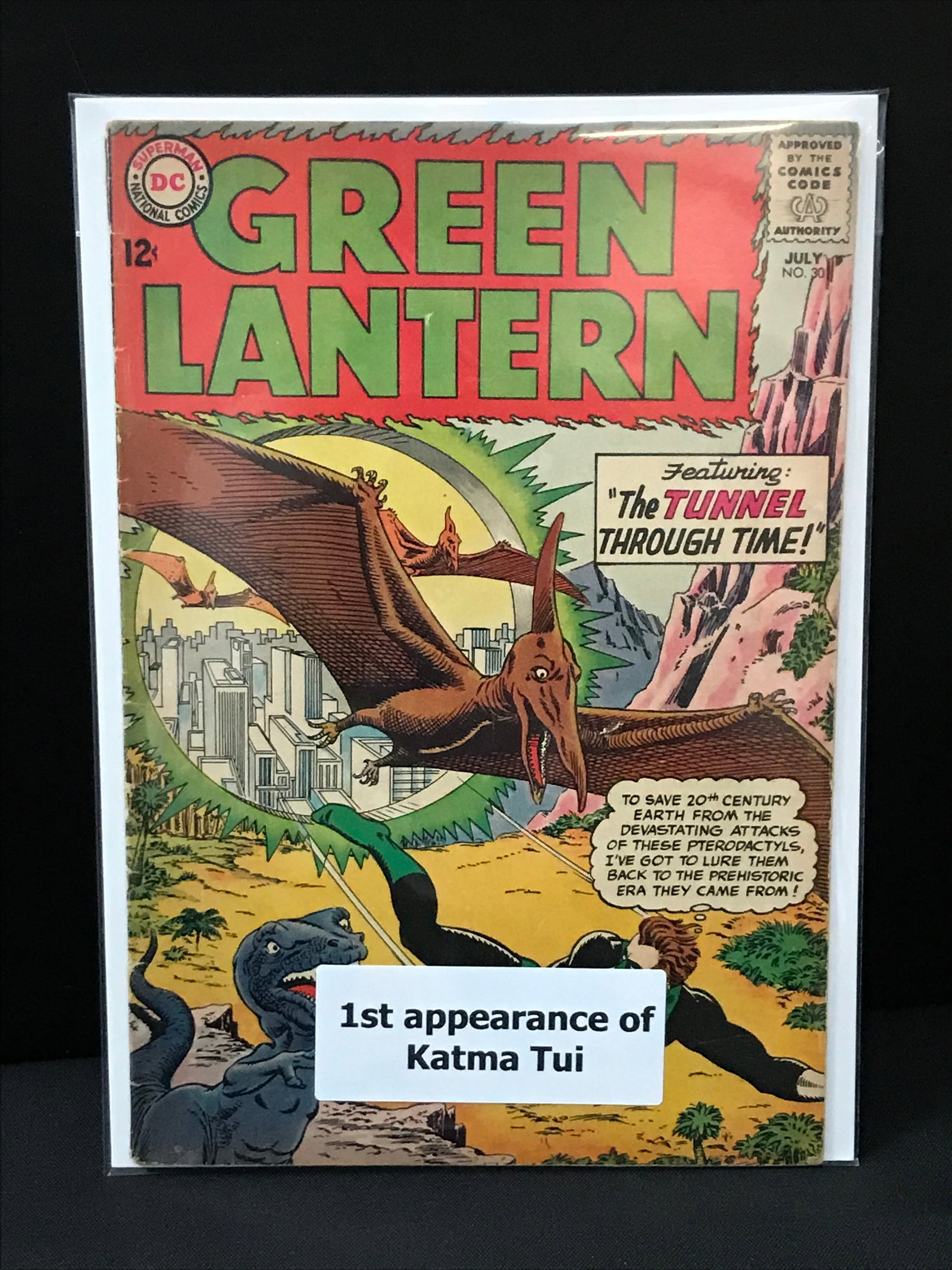 GREEN LANTERN #30 1ST APP KATMA TUI - DC COMICS (1 of 1)