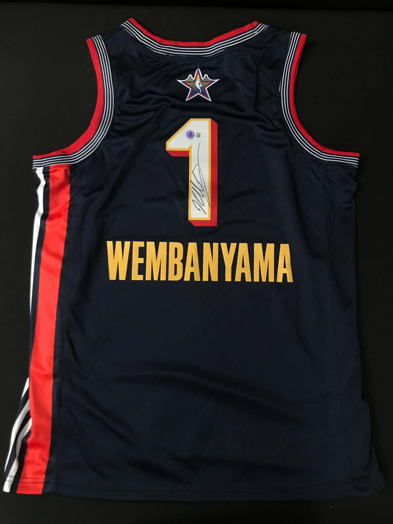 VICTOR WEMBANYAMA SIGNED ALL STAR JERSEY - BECKETT COA (1 of 3)