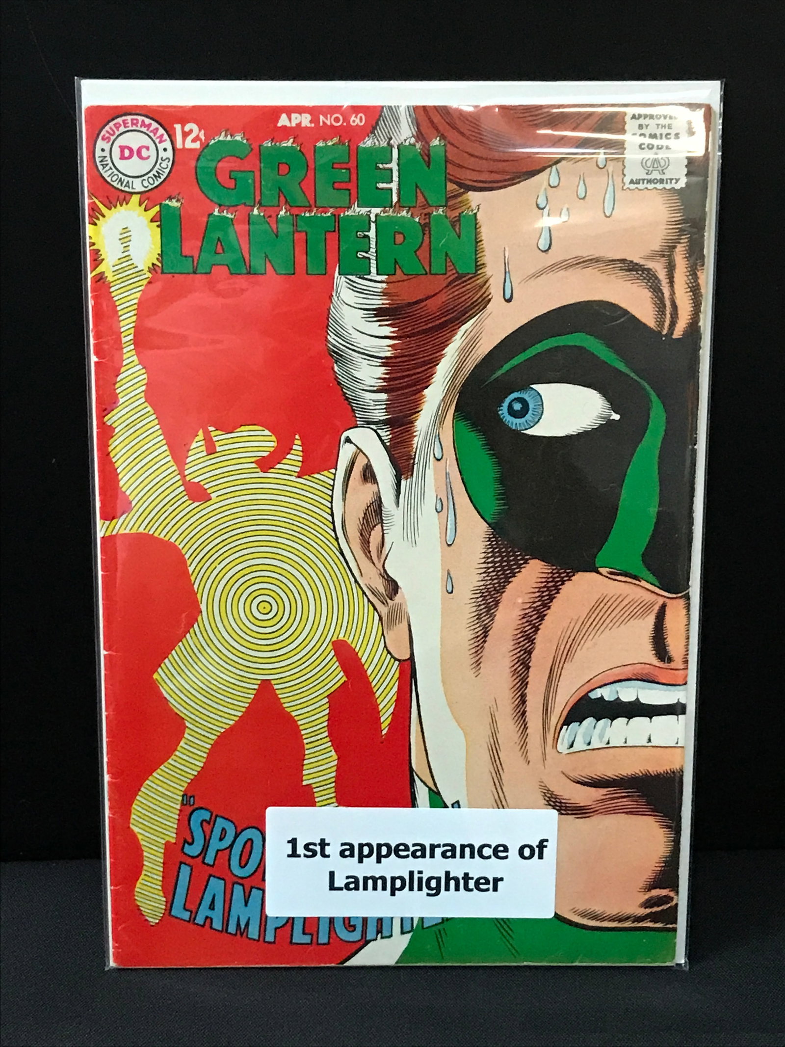 GREEN LANTERN #60 1ST APP LAMPLIGHTER - DC COMICS (1 of 1)