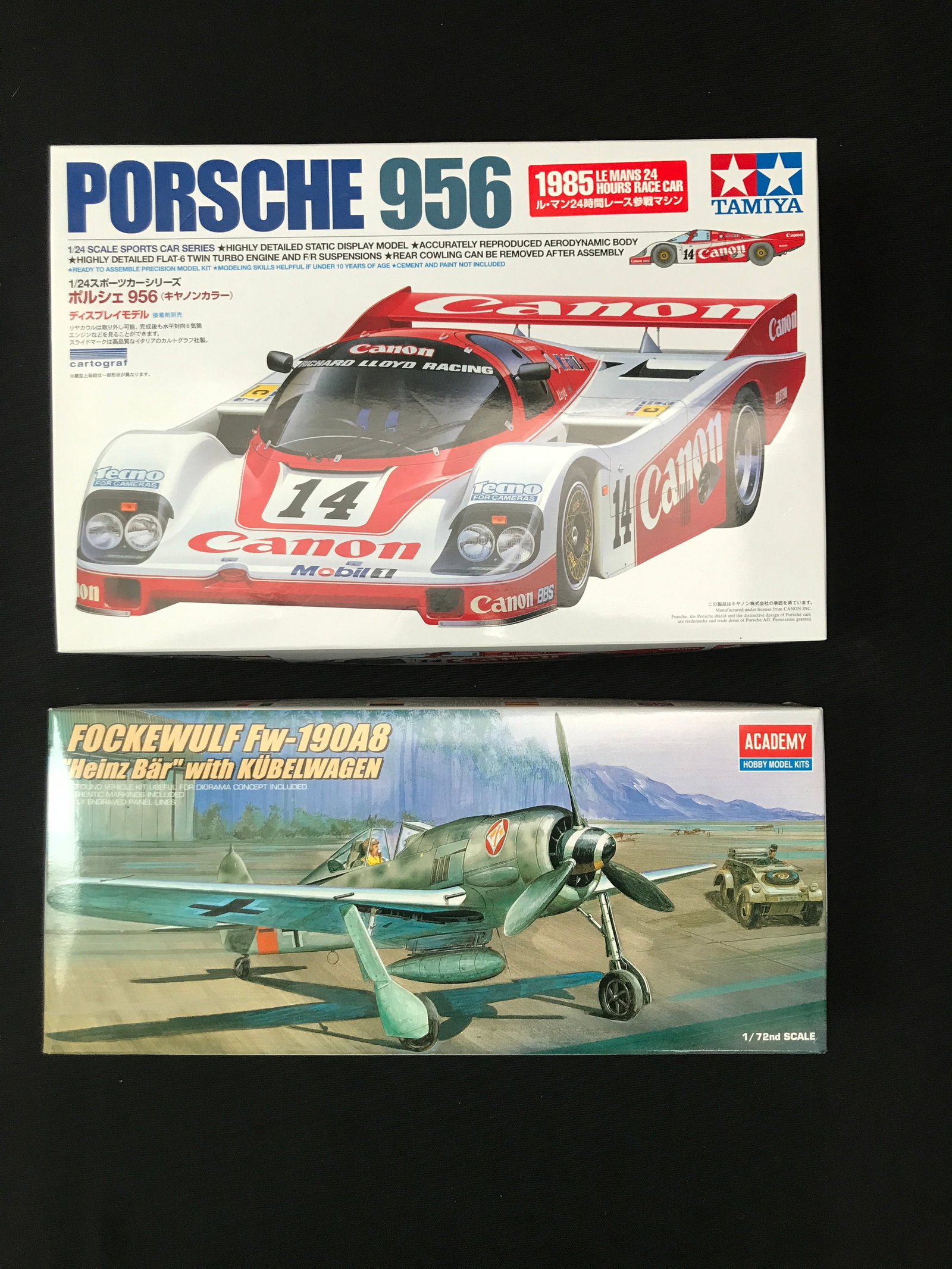 LOT OF 2 MODEL KITS IN ORIGINAL PACKAGING (1 of 1)
