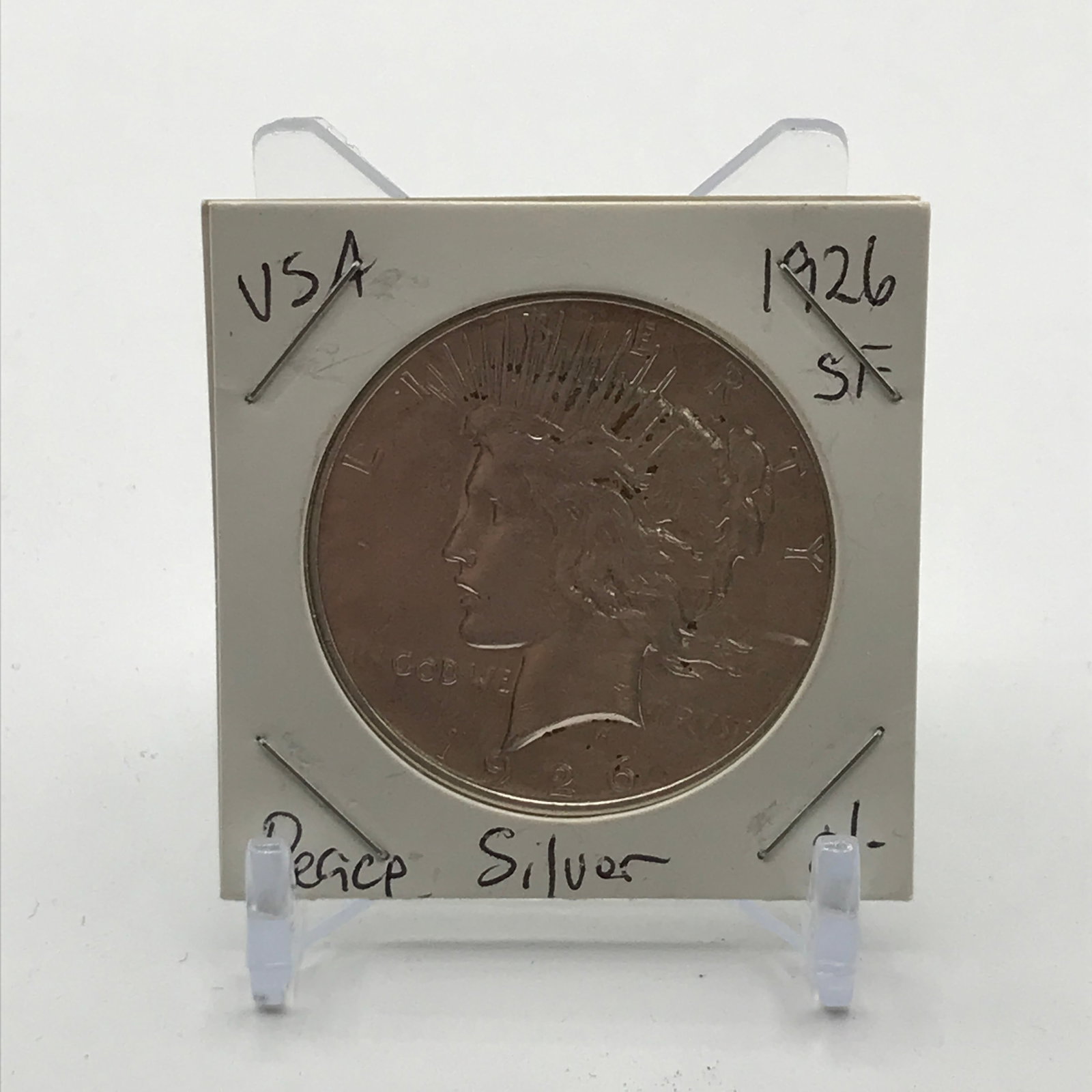 PEACE SILVER DOLLAR - MINTED IN 1926 IN SAN FRANCISCO: Prices are in Canadian dollars
