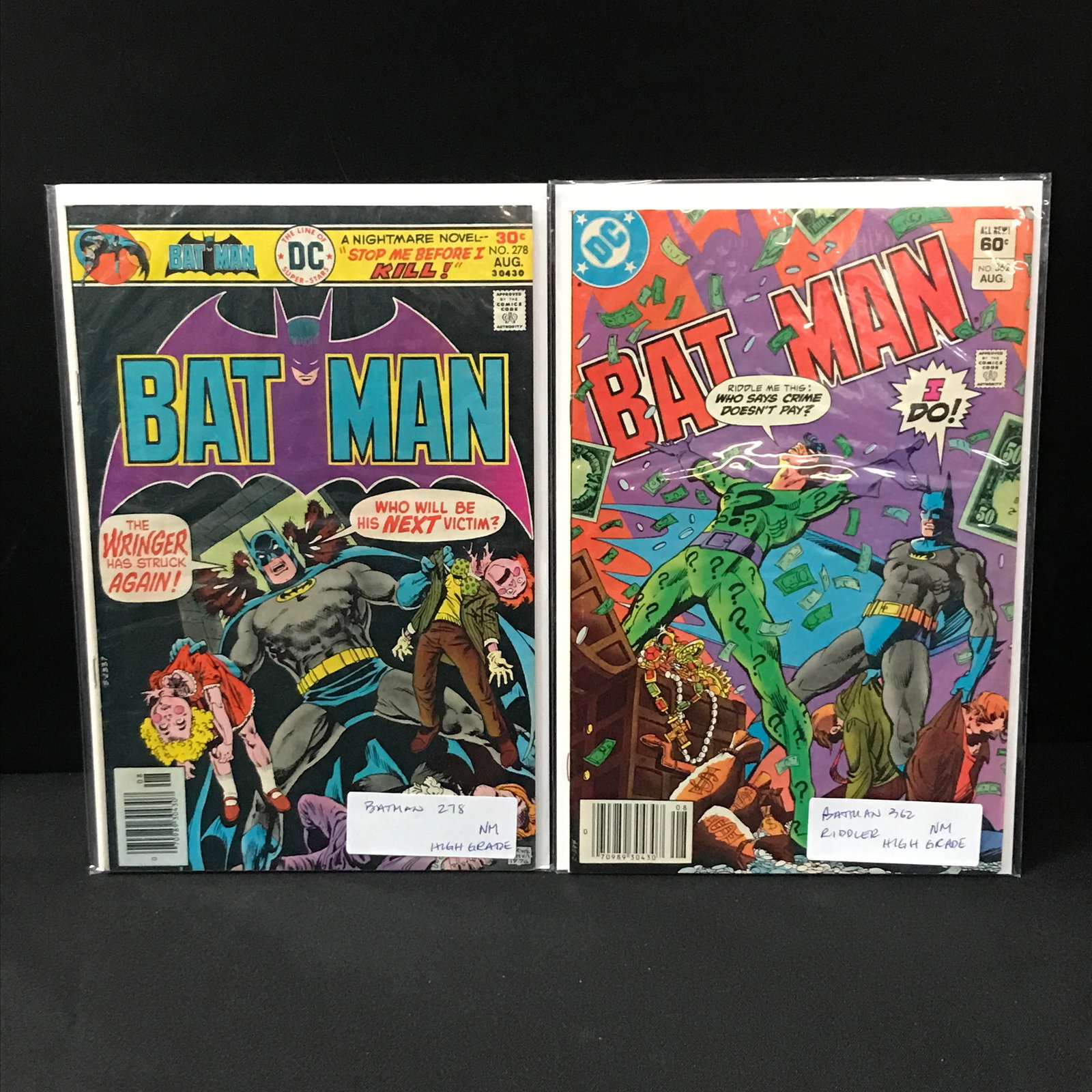 LOT OF 2 BATMAN COMICS - DC COMICS (1 of 1)