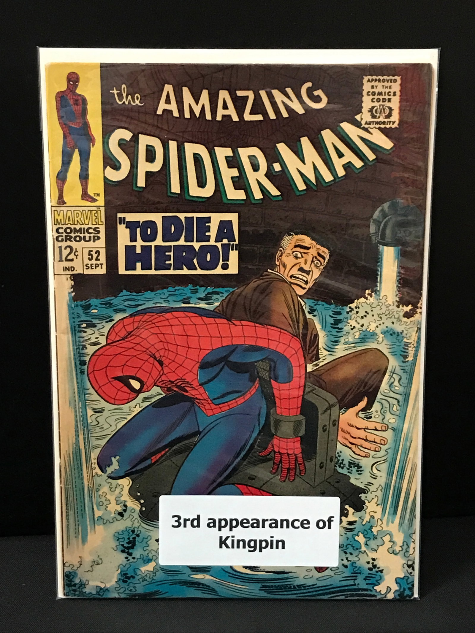 THE AMAZING SPIDERMAN #52 3RD APP KINGPIN - MARVEL COMICS: Prices are in Canadian dollars