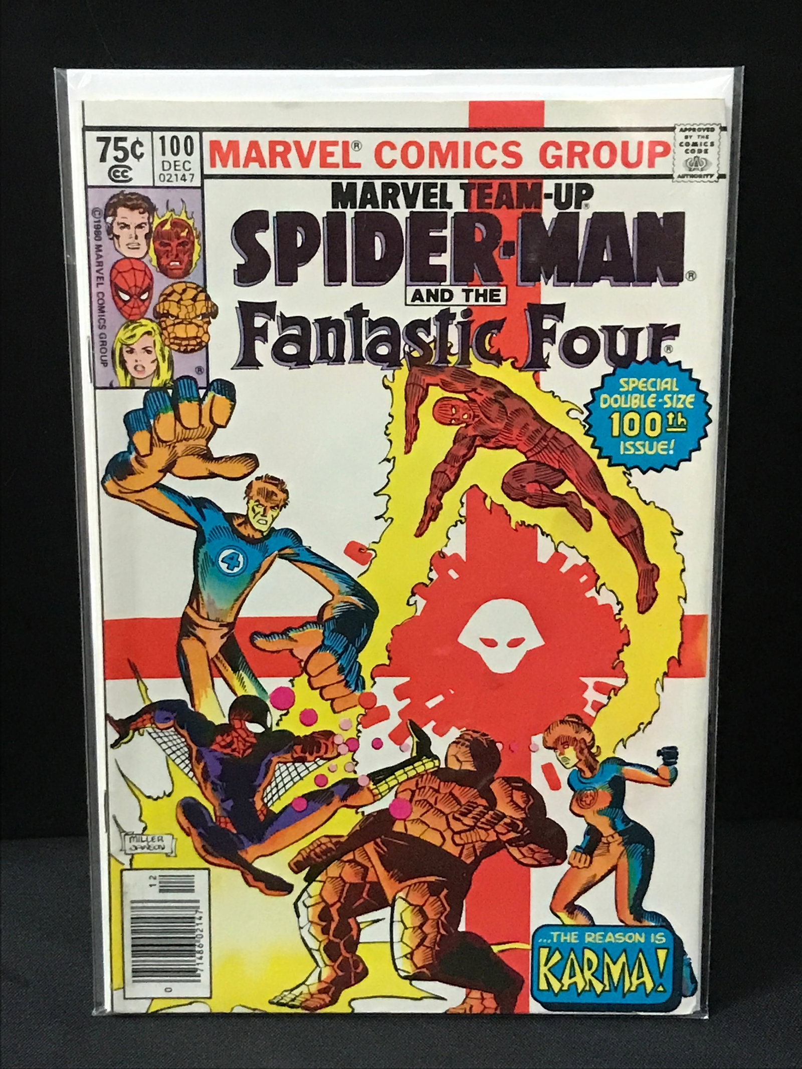 MARVEL TEAMUP #100 - MARVEL COMICS (1 of 1)