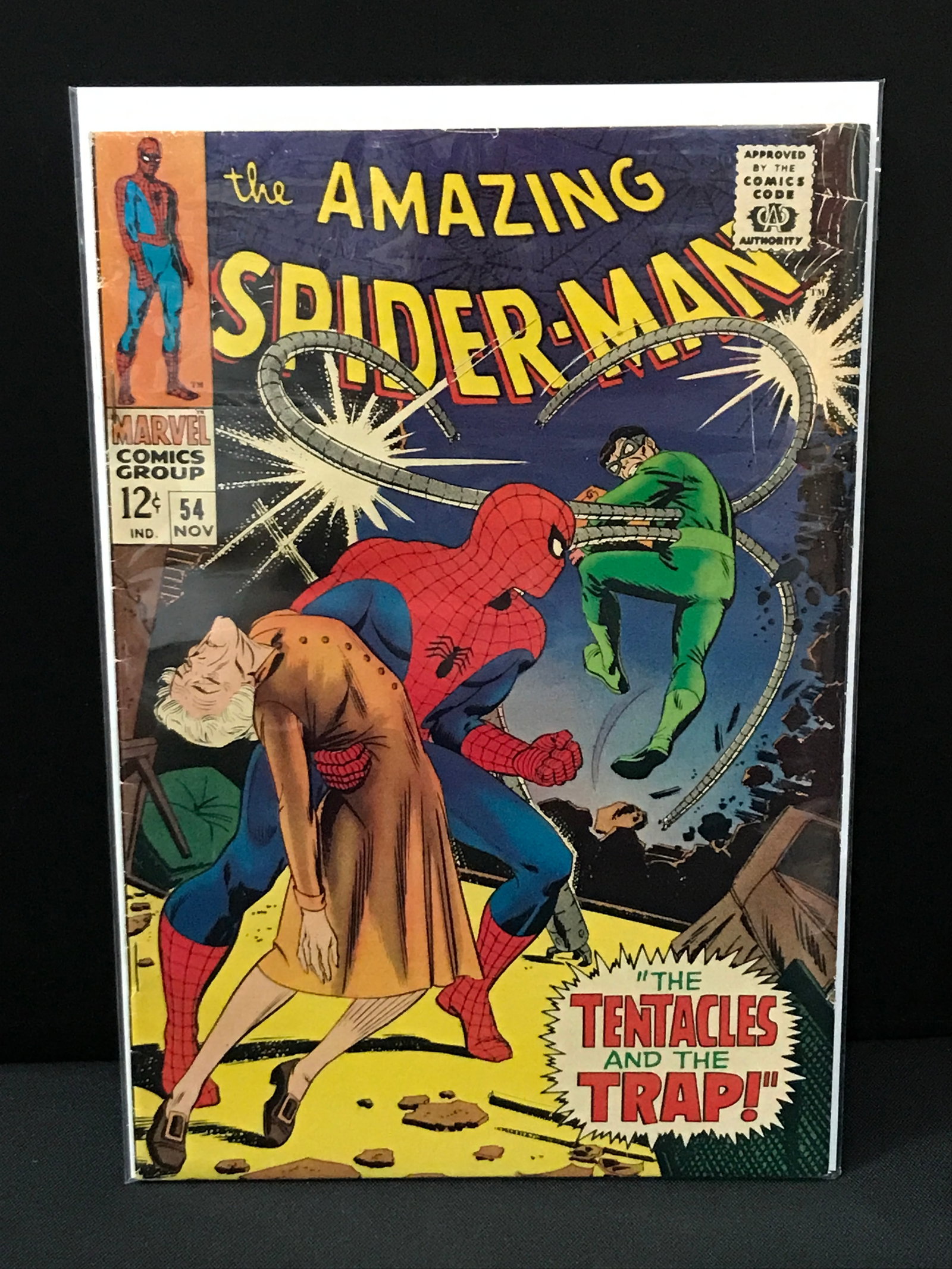 THE AMAZING SPIDERMAN #54 - MARVEL COMICS (1 of 1)