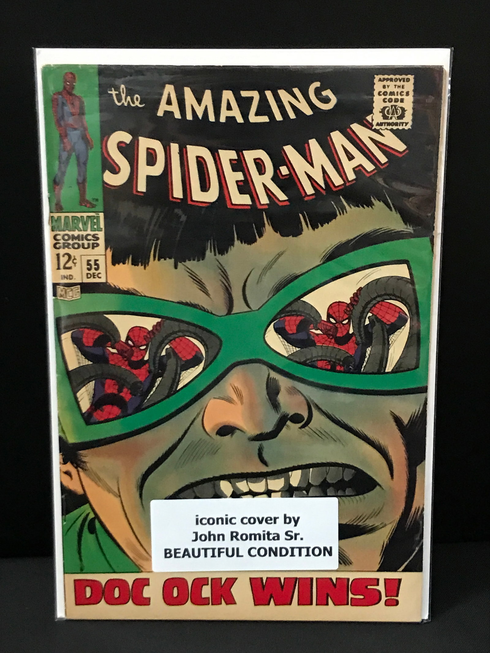 THE AMAZING SPIDERMAN #55 - MARVEL COMICS: Prices are in Canadian dollars