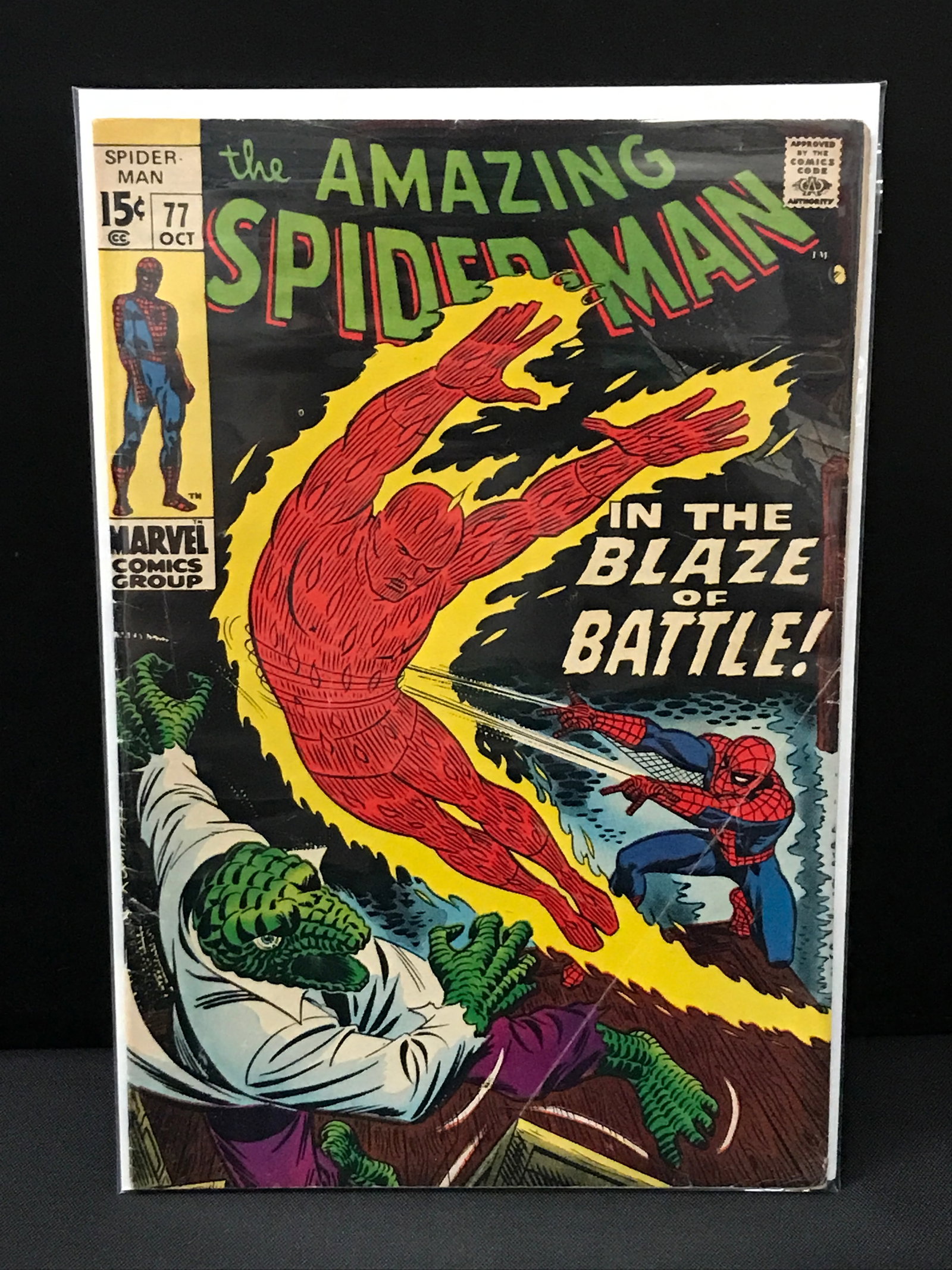 THE AMAZING SPIDERMAN #77 - MARVEL COMICS (1 of 1)