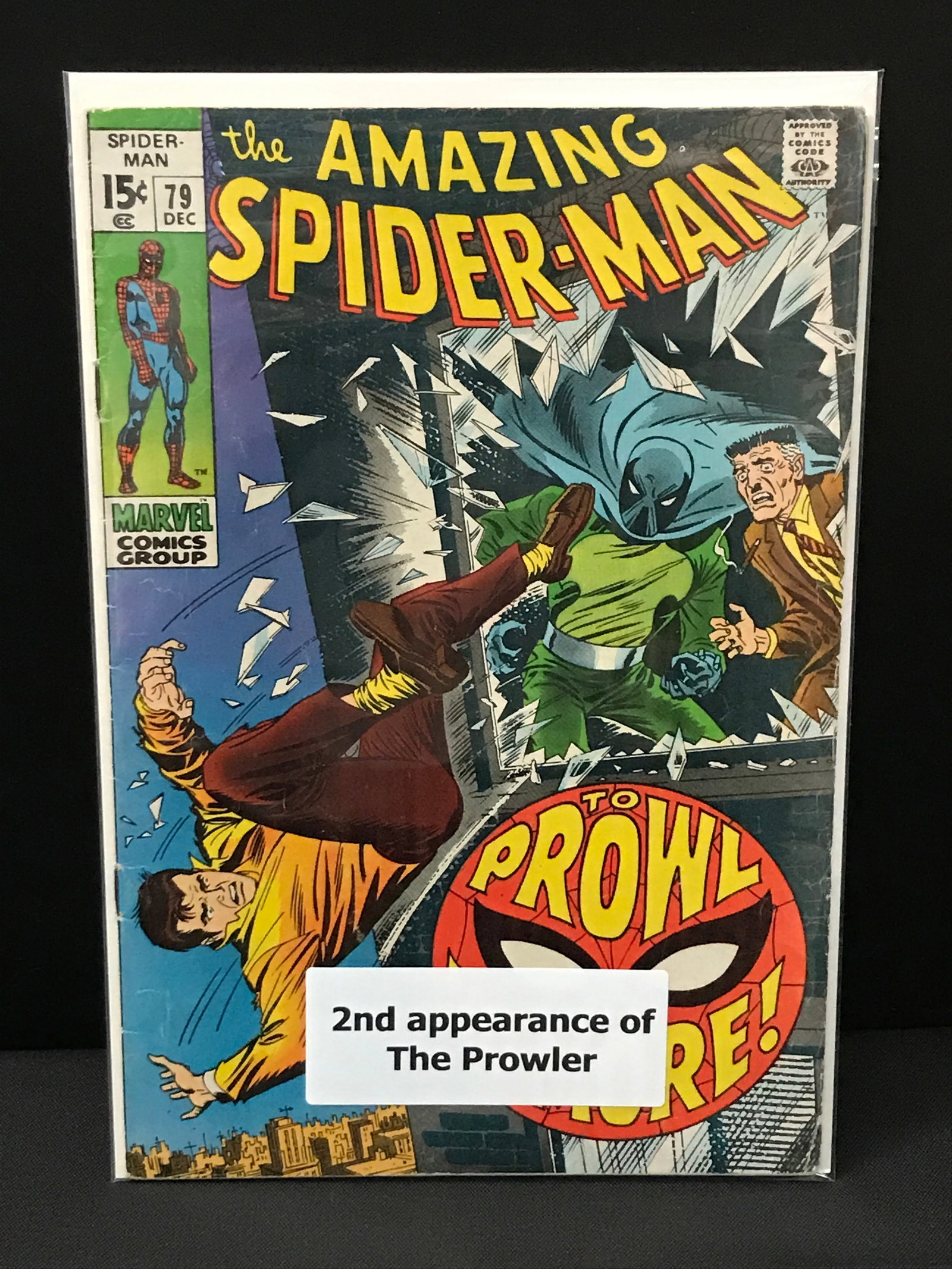 THE AMAZING SPIDERMAN #79 2ND APP OF THE PROWLER - MARVEL COMICS (1 of 1)