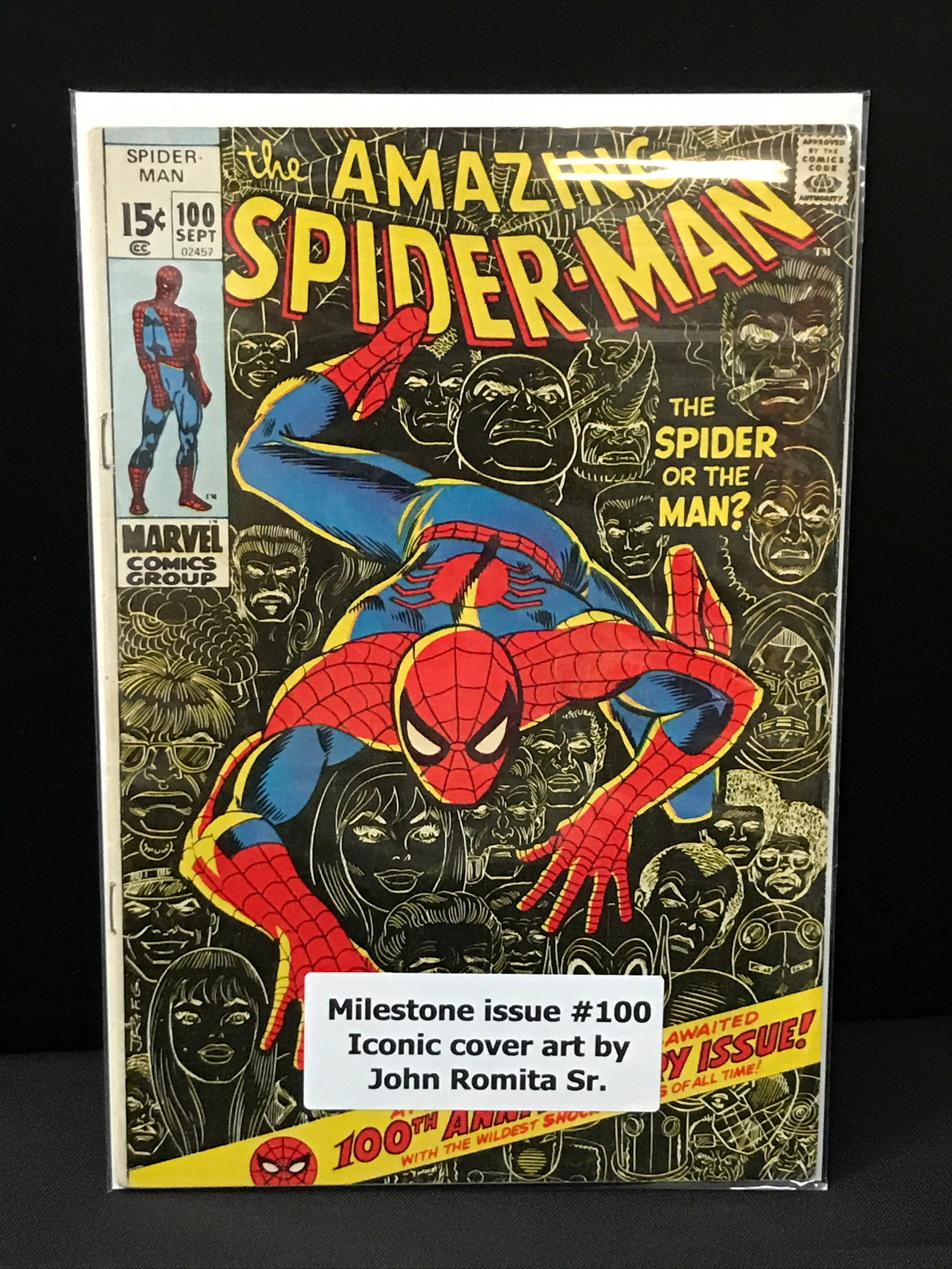 THE AMAZING SPIDERMAN #100 - MARVEL COMICS (1 of 1)