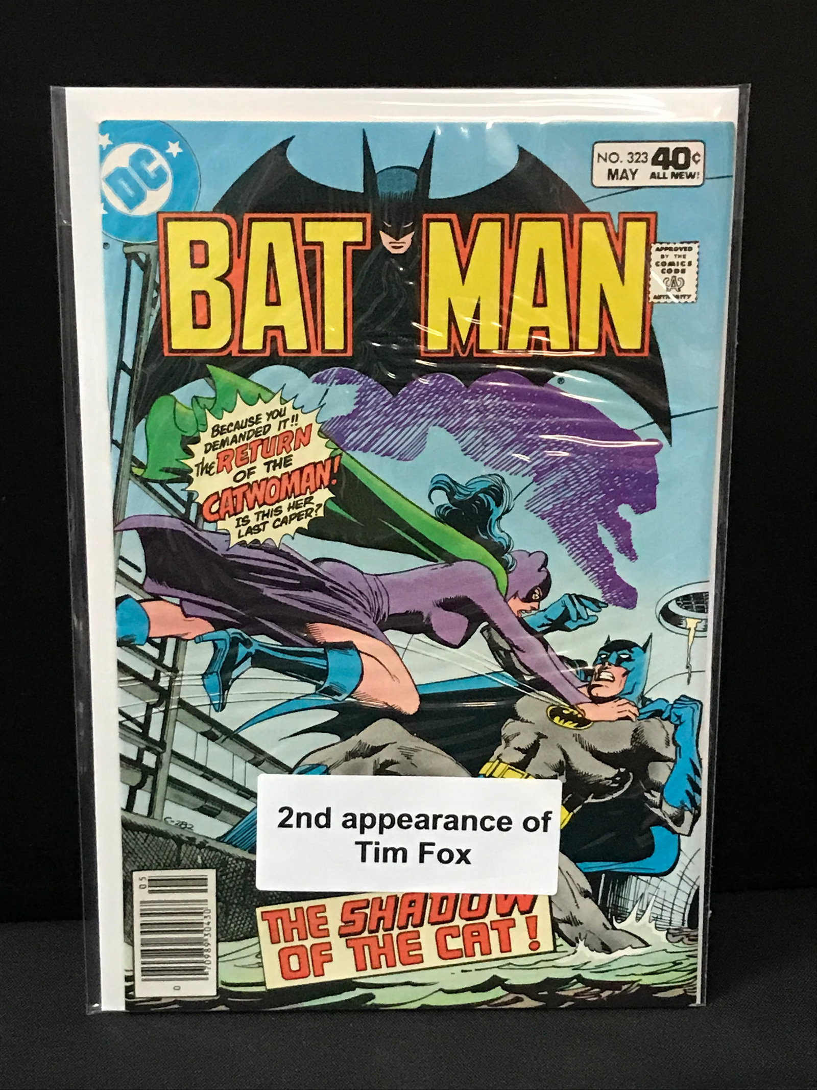 BATMAN #323 2ND APP TIM FOX - DC COMICS (1 of 1)