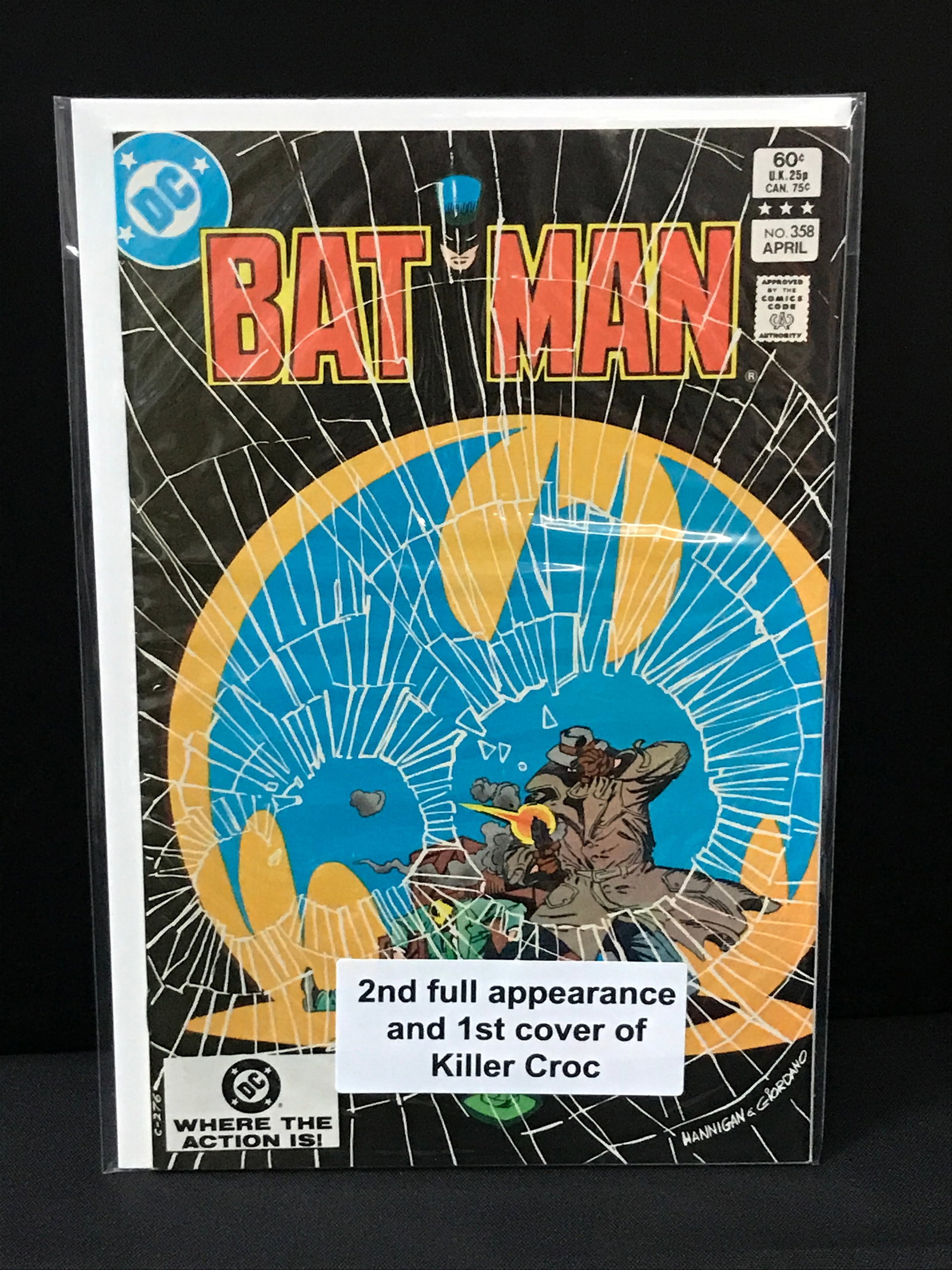 BATMAN #358 2ND APP KILLER CROC - DC COMICS (1 of 1)