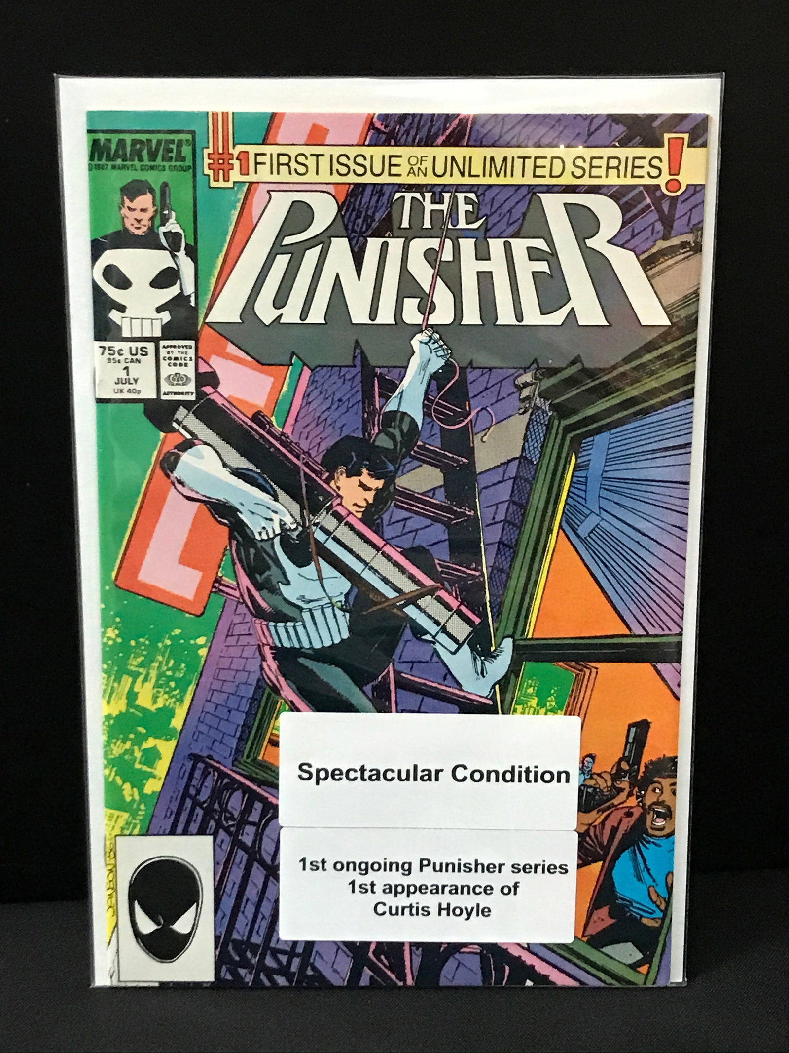 THE PUNISHER #1 1ST APP CURTIS HOYLE - MARVEL COMICS: Prices are in Canadian dollars