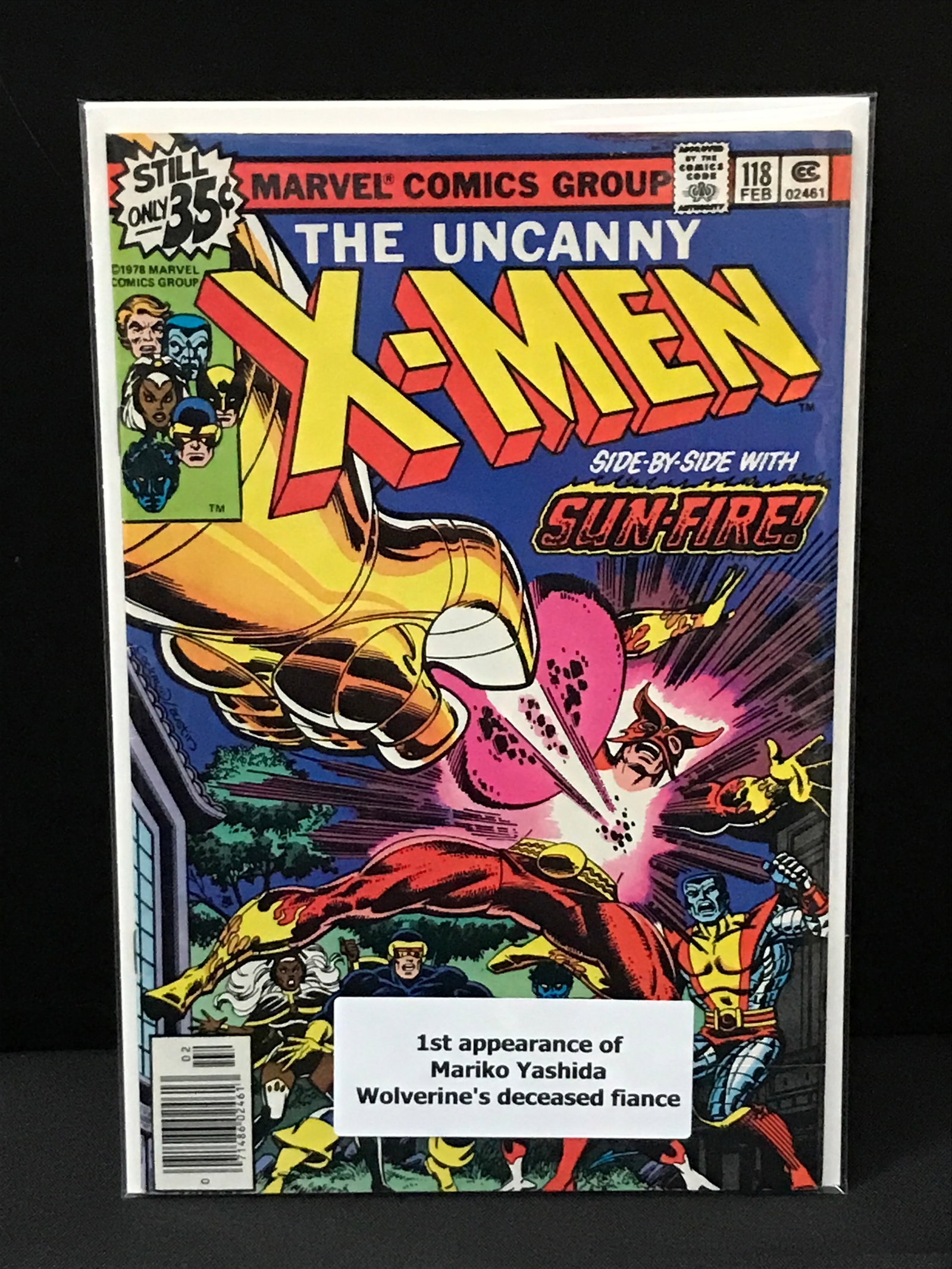 THE UNCANNY X-MEN #118 1ST APP MARIKO YASHIDA - MARVEL COMICS (1 of 1)