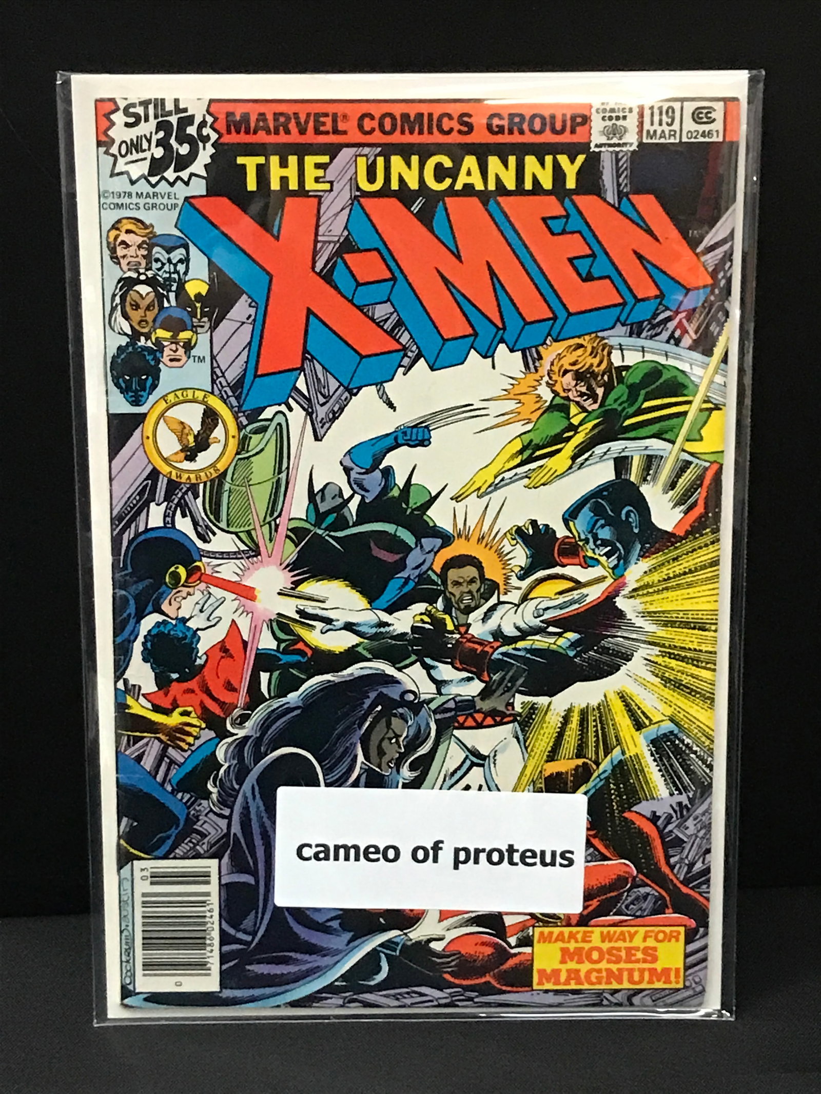THE UNCANNY X-MEN #119 PROTEUS CAMEO - MARVEL COMICS: Prices are in Canadian dollars