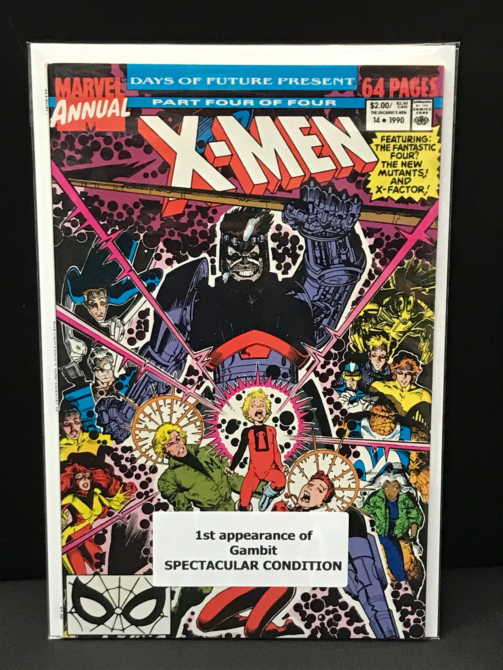 X-MEN ANNUAL #14 1ST APP OF GAMBIT - MARVEL COMICS (1 of 1)