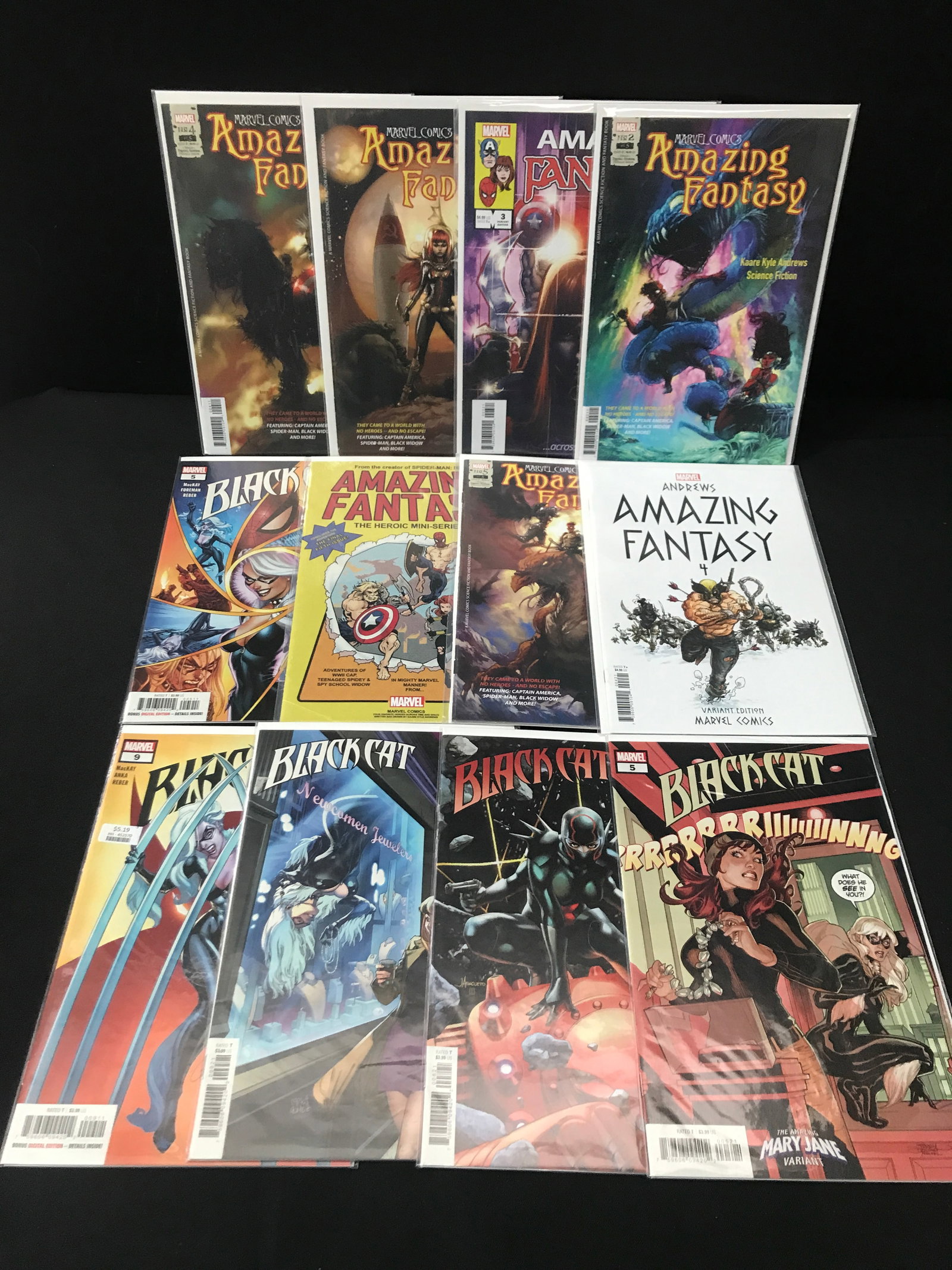 LOT OF 12 MARVEL COMICS - VARIOUS TITLES (1 of 1)
