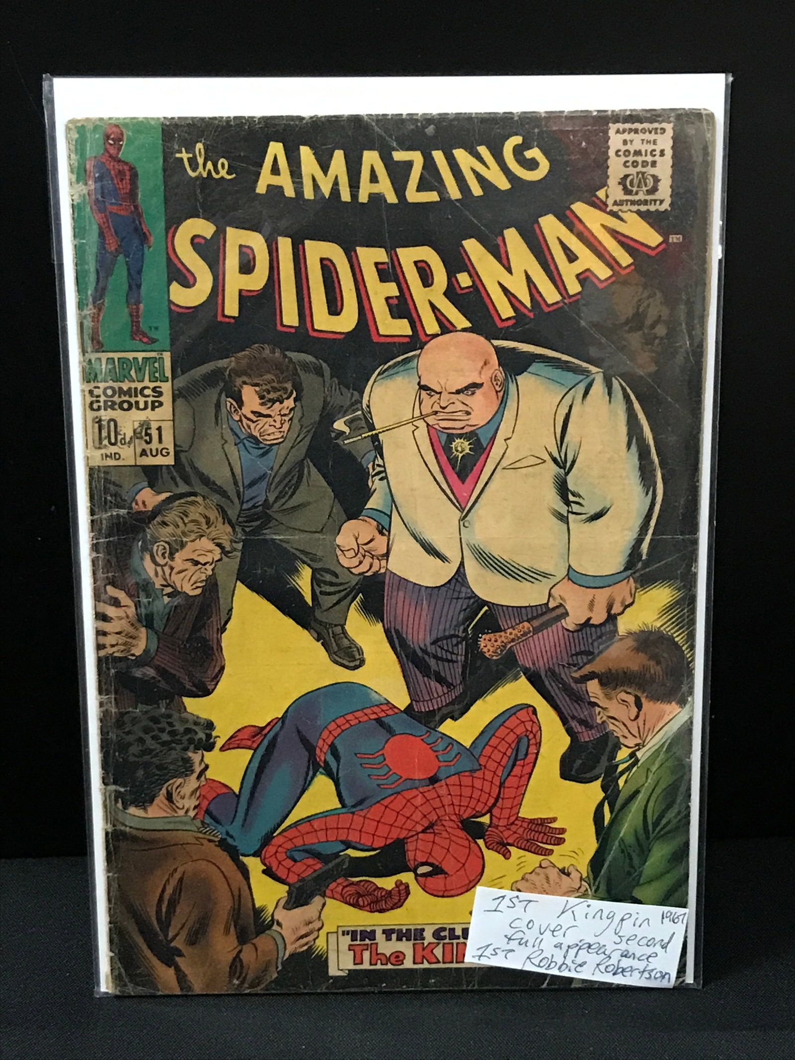 THE AMAZING SPIDERMAN #51 (1967) 1ST KINGPIN COVER - MARVEL COMICS: Prices are in Canadian dollars