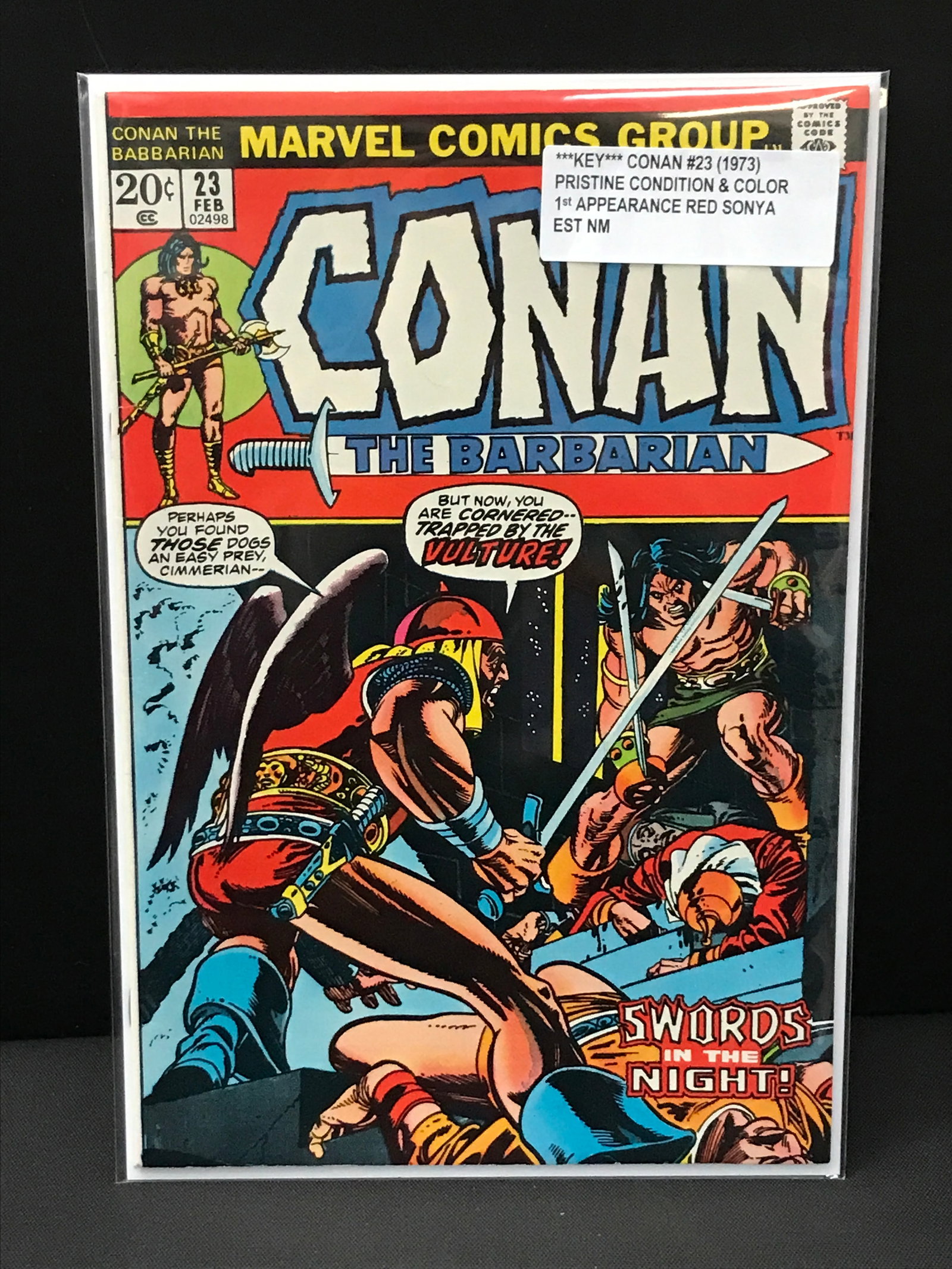 CONAN THE BARBARIAN #23 (1973) 1ST APP RED SONYA - MARVEL COMICS: Prices are in Canadian Dollars