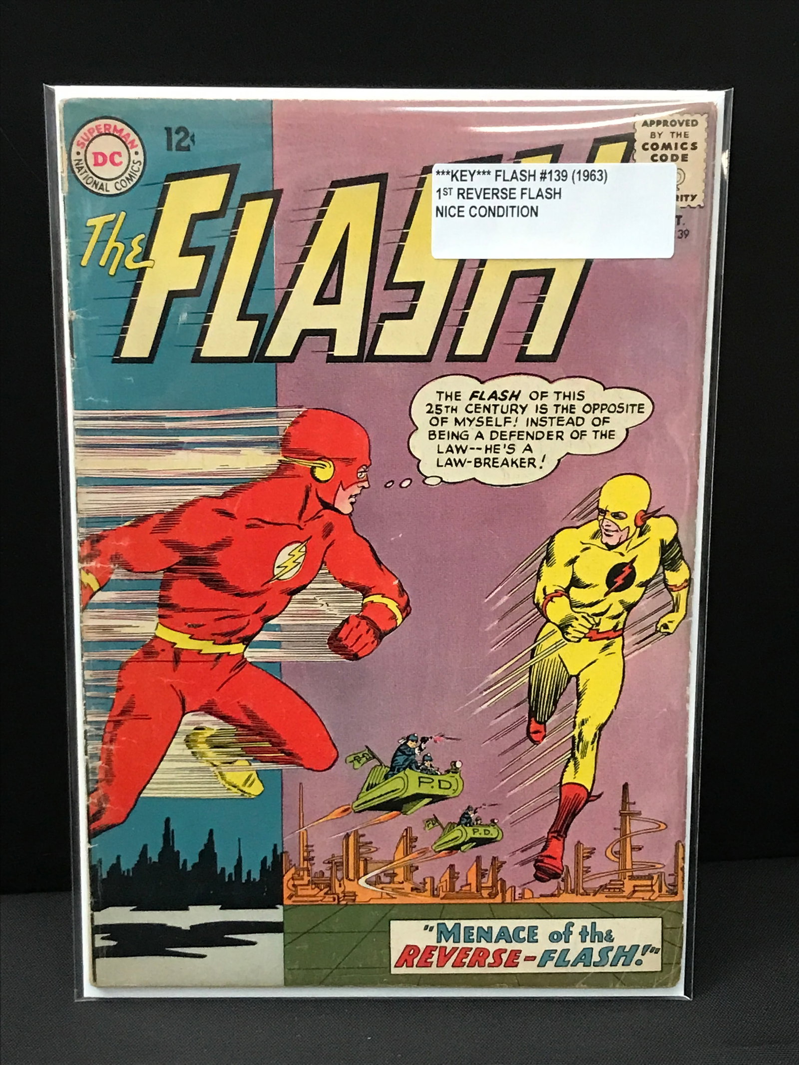 THE FLASH #139 (1963) 1ST APP REVERSE FLASH - DC COMICS: Prices are in Canadian Dollars