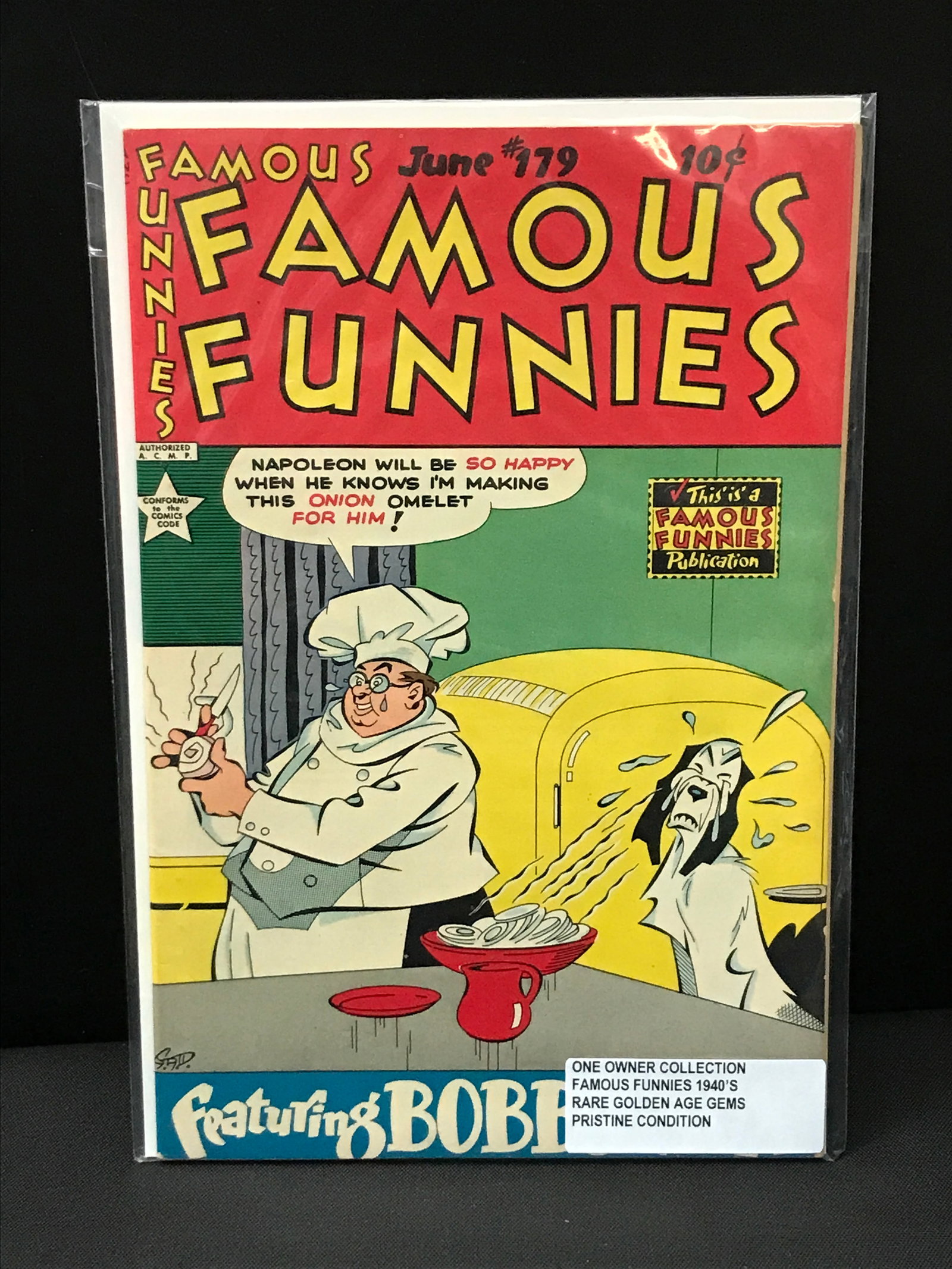 FAMOUS FUNNIES #179 (1940'S) ONE OWNER COLLECTION: Prices are in Canadian Dollars
