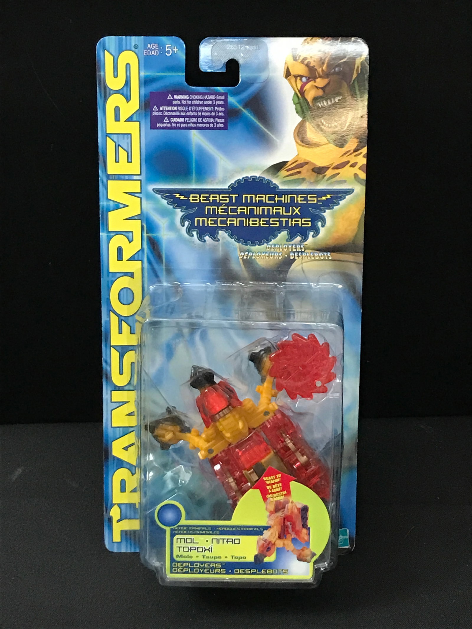 TRANSFORMERS BEAST MACHINES DEPLOYERS IN ORIGINAL PACKAGING (1 of 1)