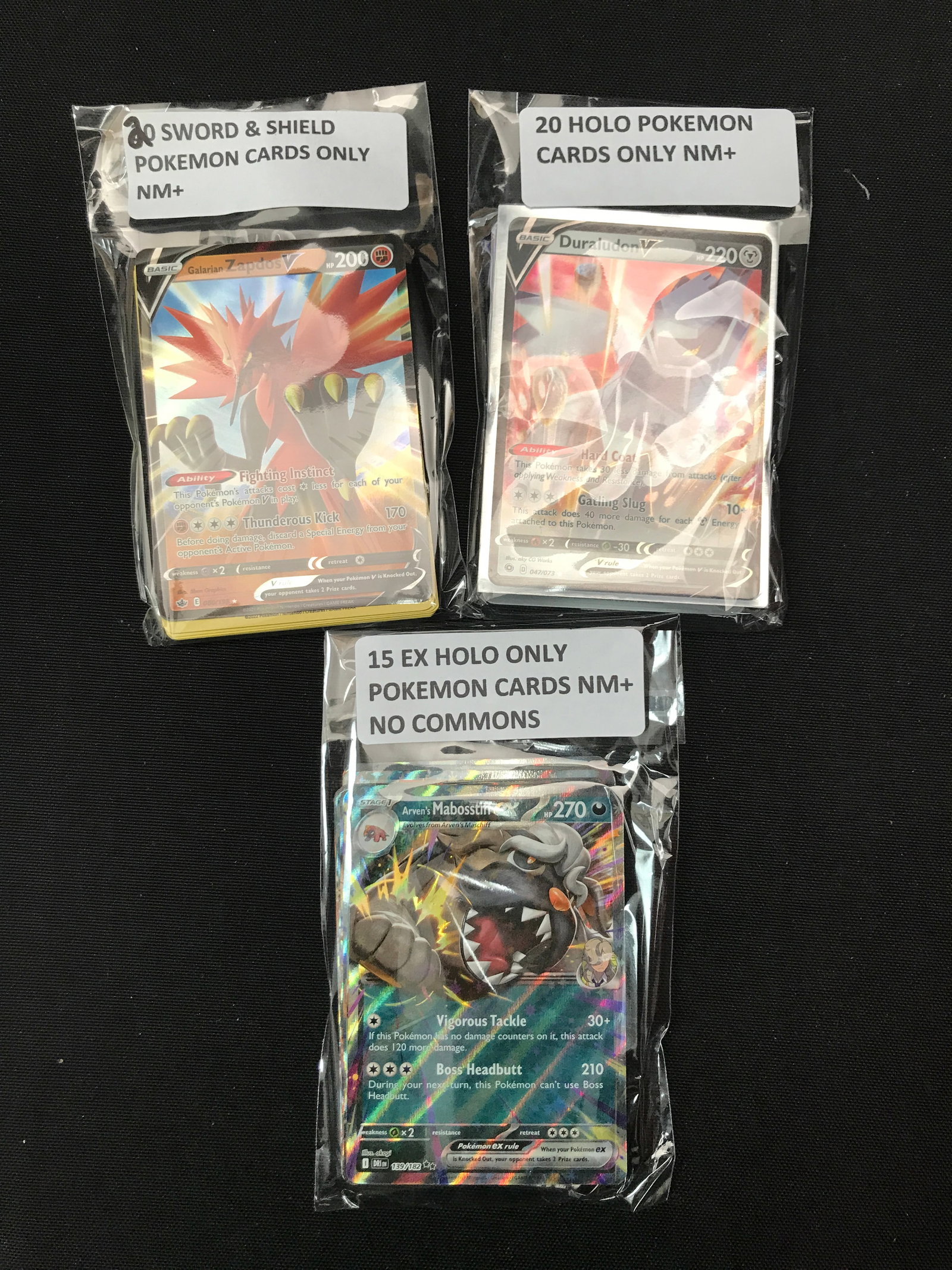 LOT OF 55 POKEMON TCG TRADING CARDS: Prices are in Canadian dollars
