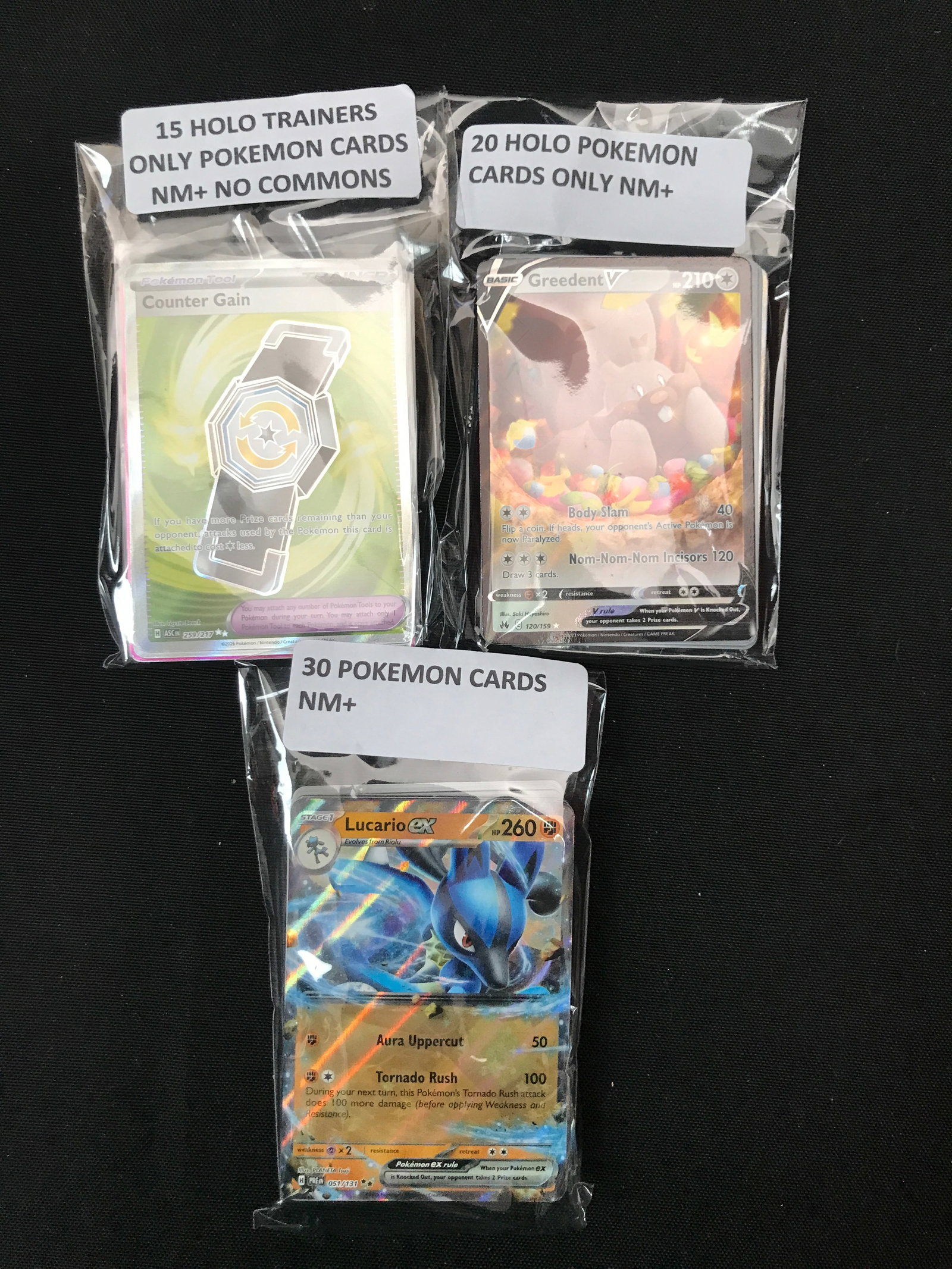 LOT OF 65 POKEMON TCG TRADING CARDS: Prices are in Canadian dollars
