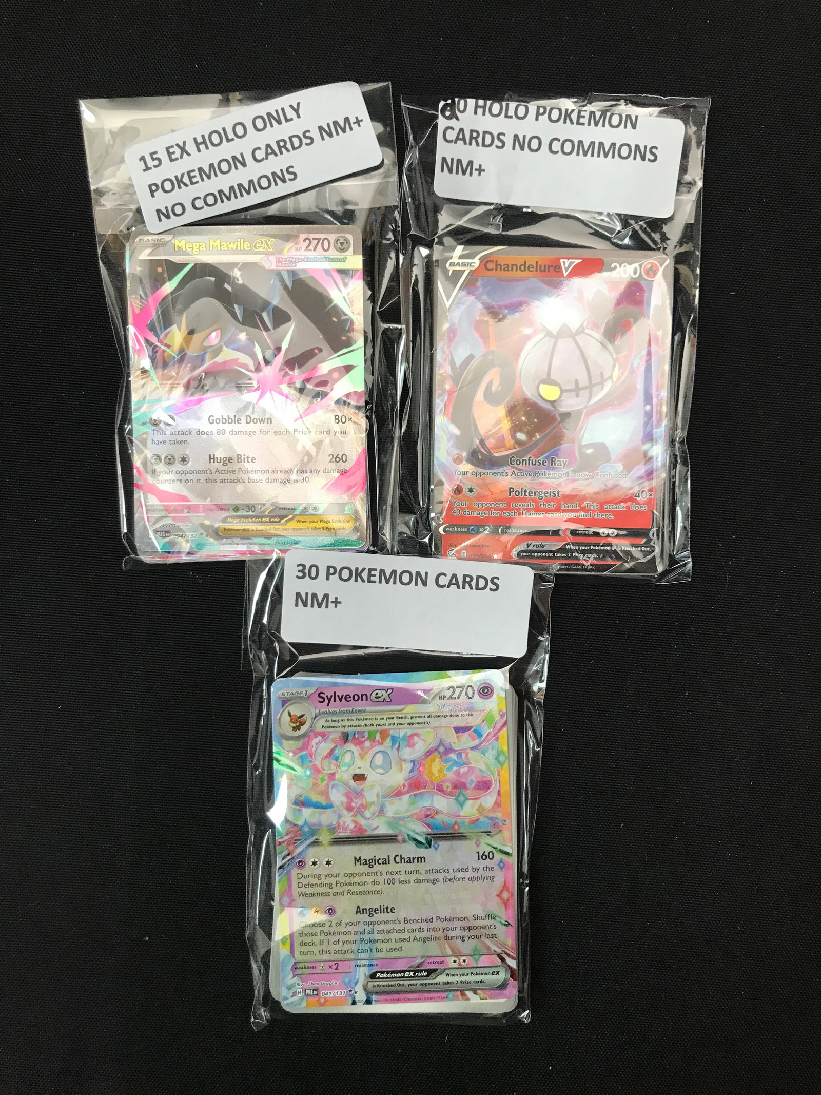 LOT OF 65 POKEMON TCG TRADING CARDS: Prices are in Canadian dollars