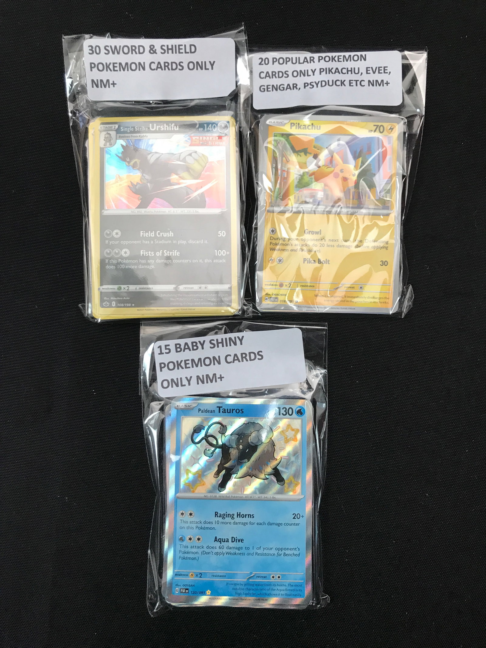 LOT OF 65 POKEMON TCG TRADING CARDS: Prices are in Canadian dollars