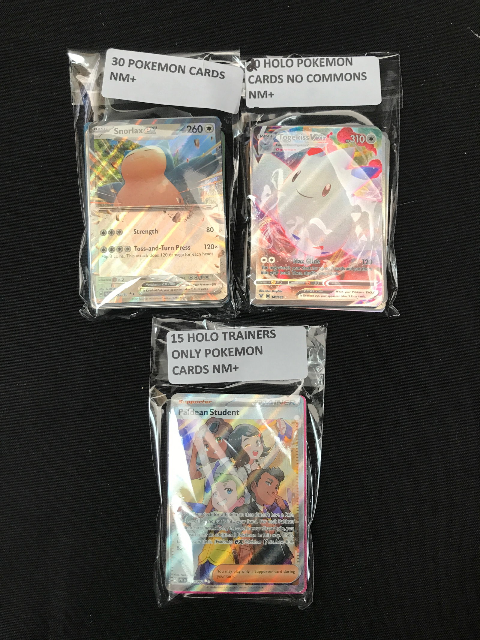 LOT OF 65 POKEMON TCG TRADING CARDS: Prices are in Canadian dollars