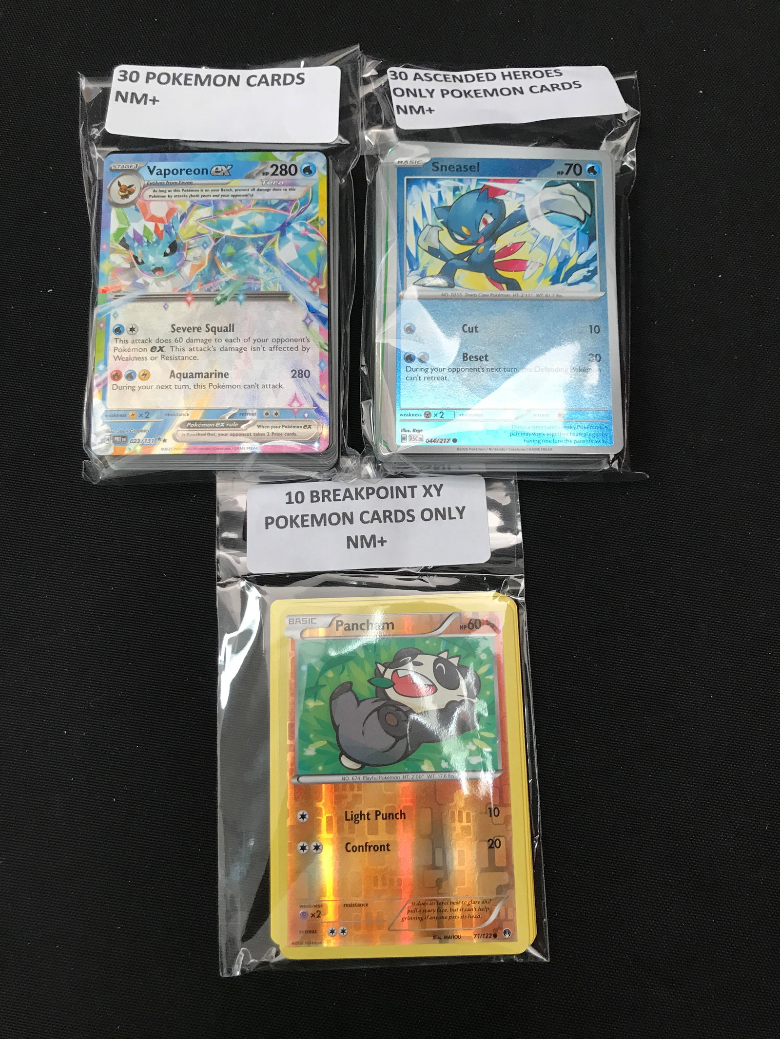 LOT OF 70 POKEMON TCG TRADING CARDS: Prices are in Canadian dollars