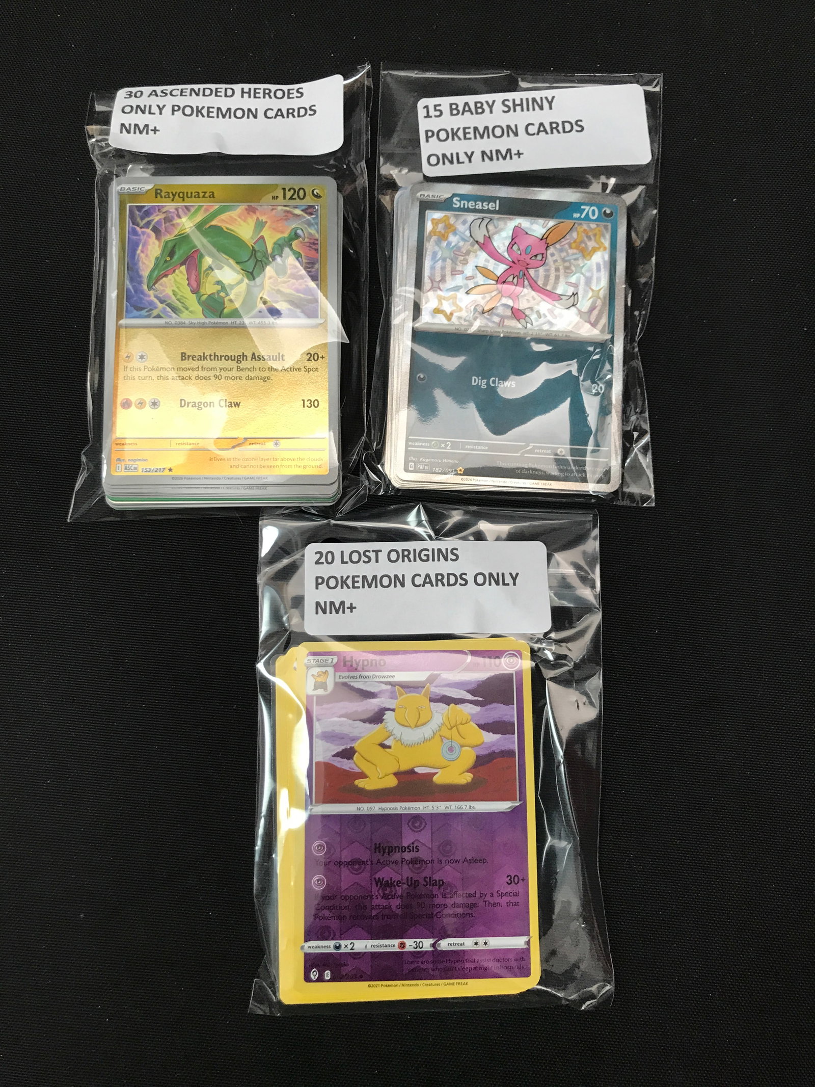 LOT OF 65 POKEMON TCG TRADING CARDS: Prices are in Canadian dollars