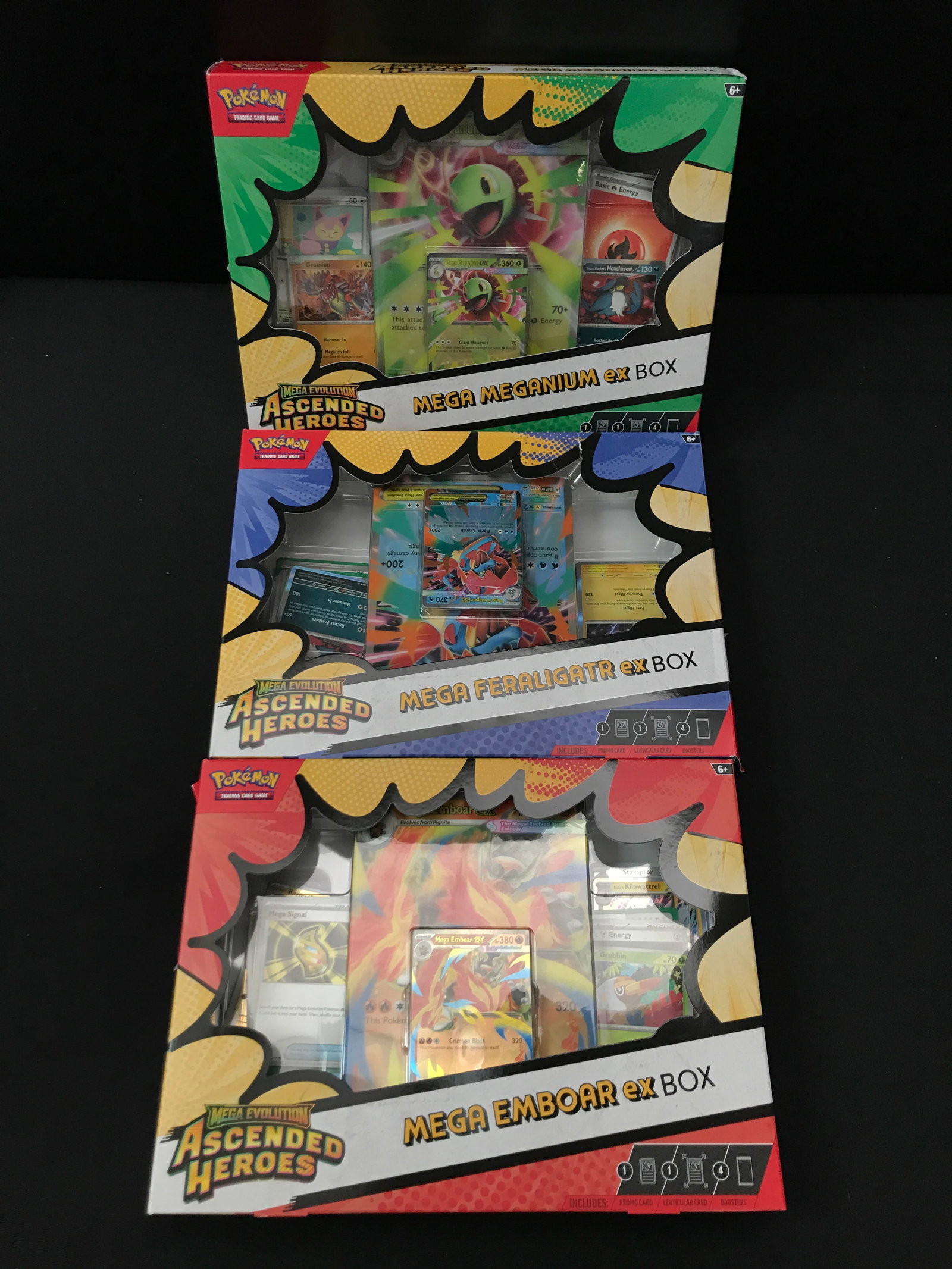 LOT OF 3 POKEMON TCG ASCENDED HEROES MEGA BOXES - BULK: Prices are in Canadian dollars