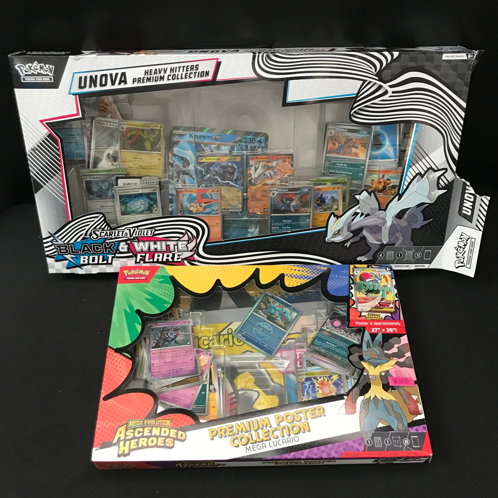 LOT OF 2 POKEMON TCG BOXES - BULK: Prices are in Canadian dollars